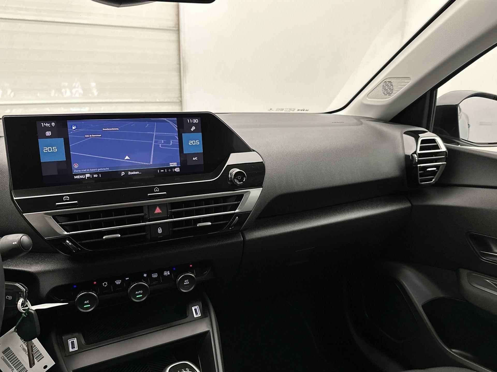 Citroen C4 Feel 100pk | Navigatie | Achteruitrijcamera | Climate Control | Cruise Control | Parkeersensoren | Led koplampen | Apple Carplay / Android Auto | Bluetooth | DAB+ radio | Armsteun | Automatisch dimlicht | Regensensor | - 22/32