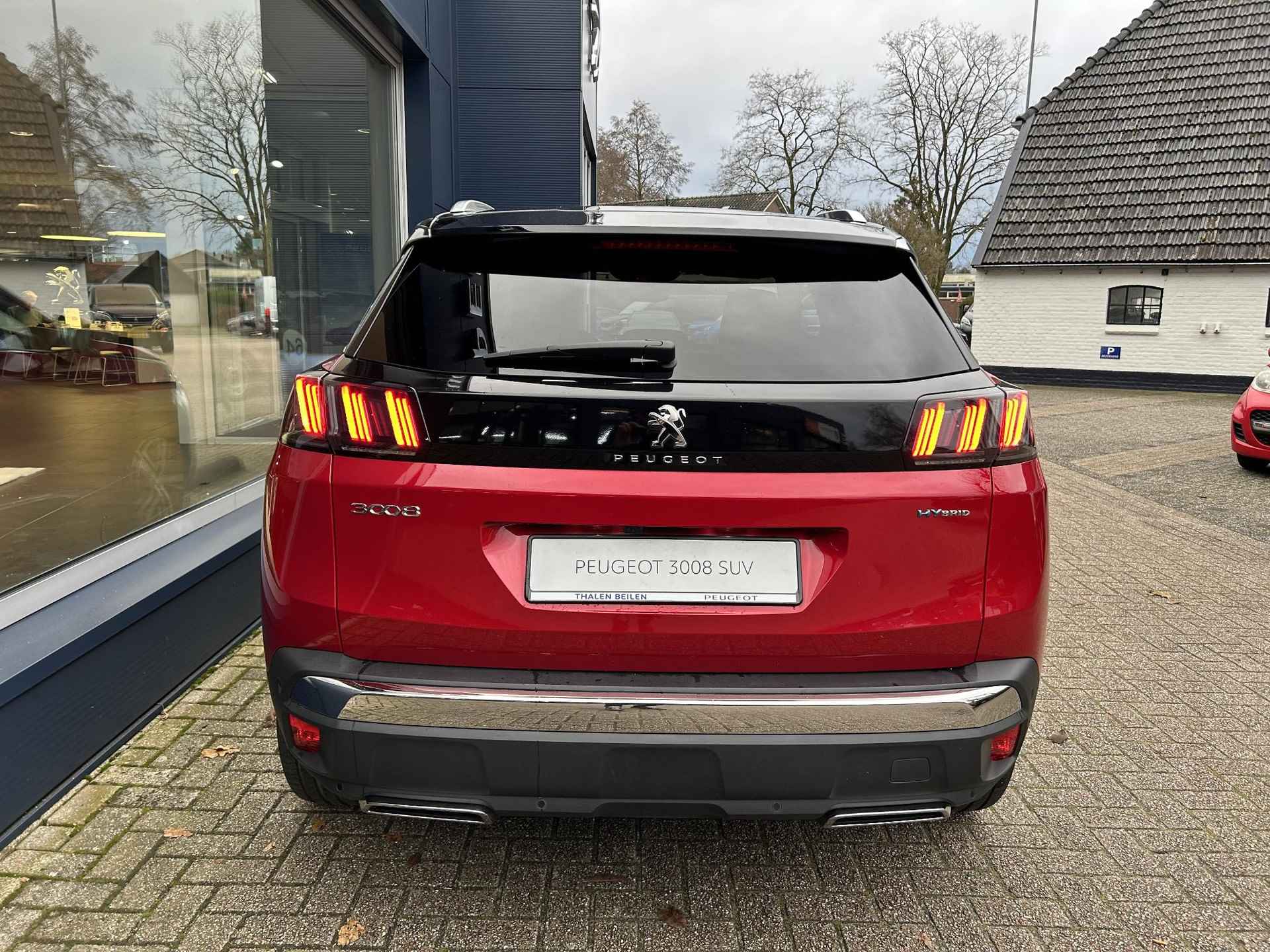 Peugeot 3008 1.6 HYbrid 225 GT | Navigatie | Plug in Hybride | Elektrische Achterklep | Keyless Entry | Full LED Verlichting | Automaat | Dodehoek bewaking | Stoelverwarming | Cruise Control | Lichtmetaal | Camera. - 21/53