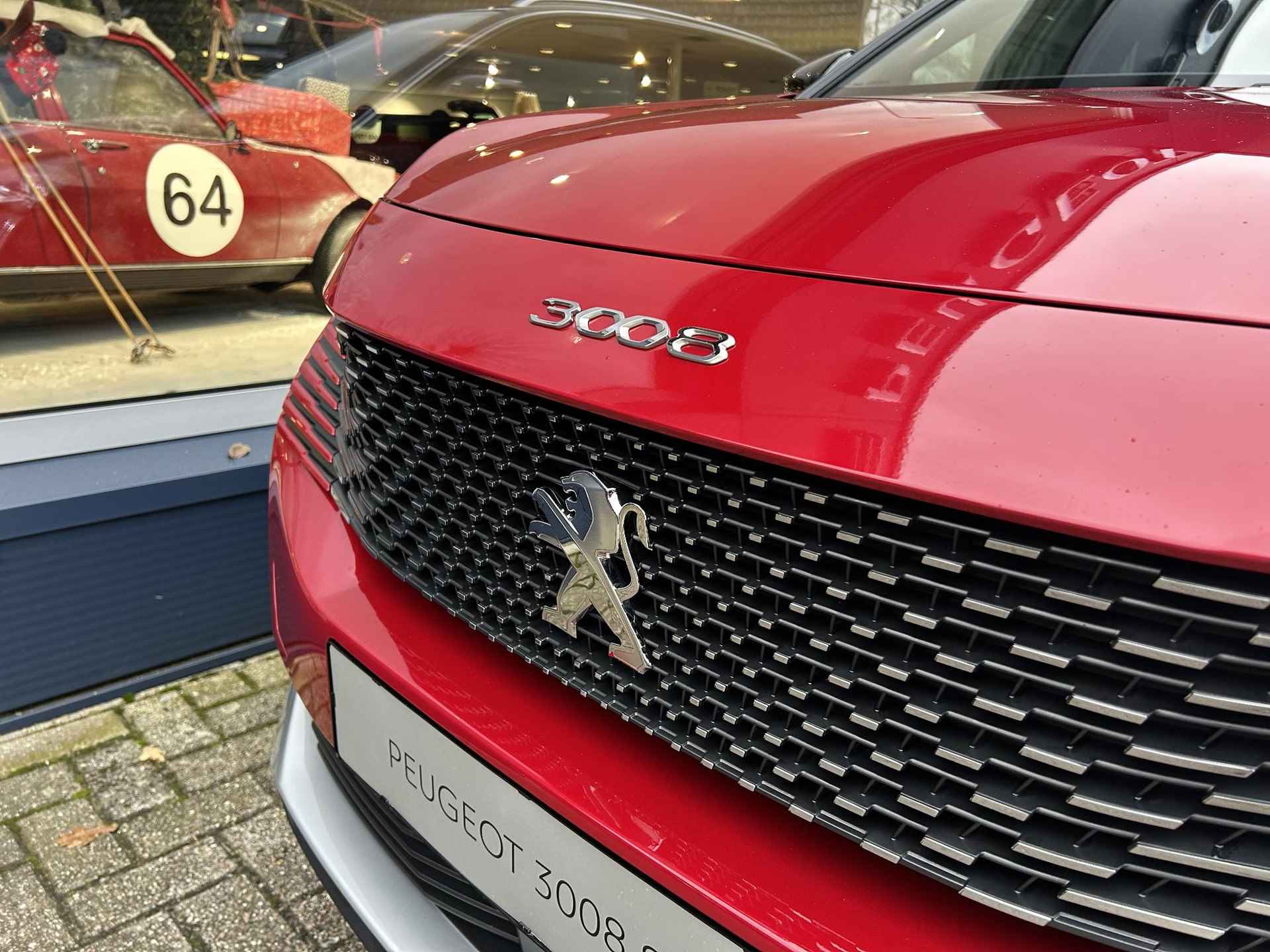 Peugeot 3008 1.6 HYbrid 225 GT | Navigatie | Plug in Hybride | Elektrische Achterklep | Keyless Entry | Full LED Verlichting | Automaat | Dodehoek bewaking | Stoelverwarming | Cruise Control | Lichtmetaal | Camera. - 41/53