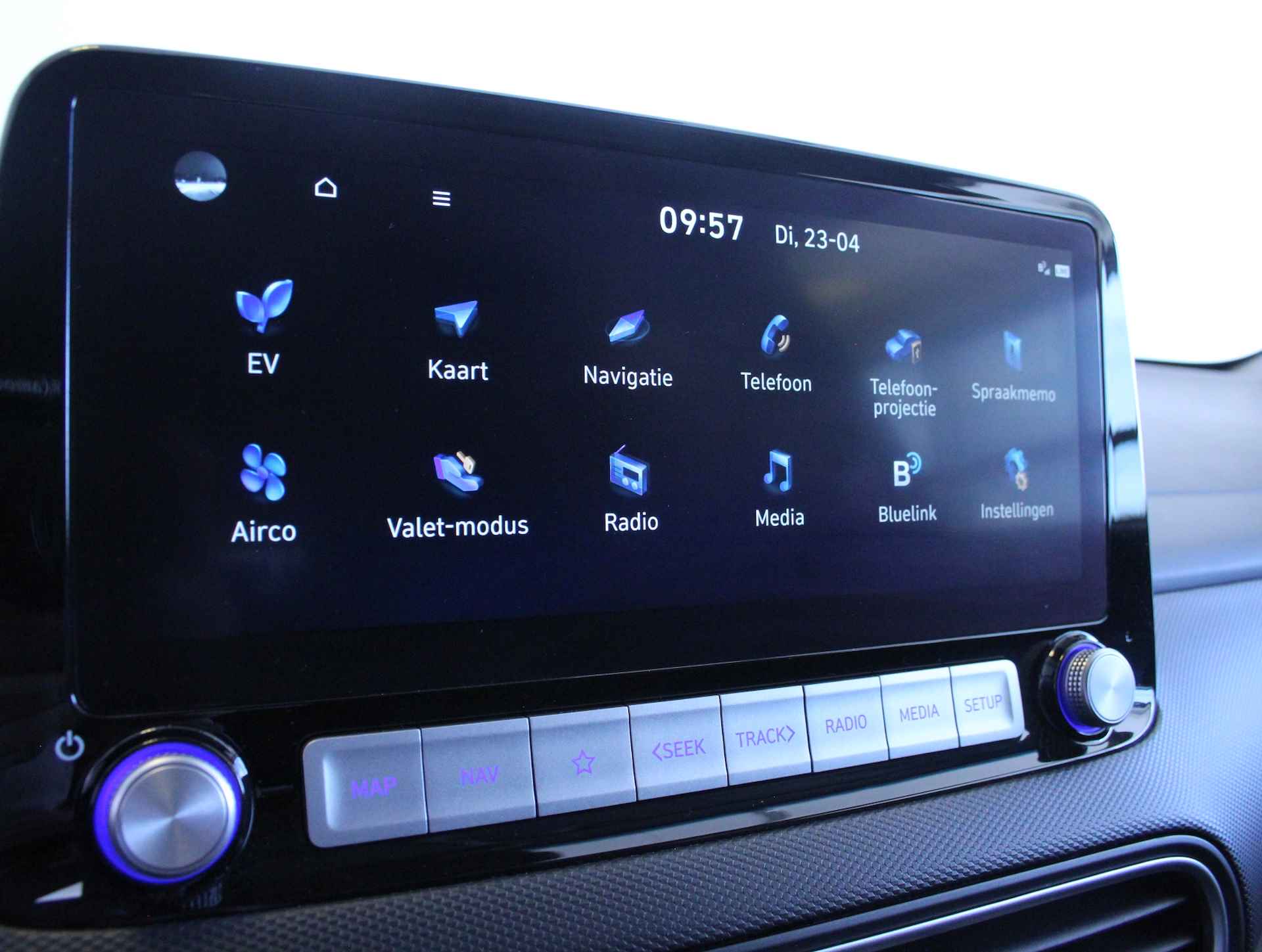 HYUNDAI Kona EV 204pk 2WD Aut. Premium 64kWh NAVI CAMERA WINTERPACK - 27/40