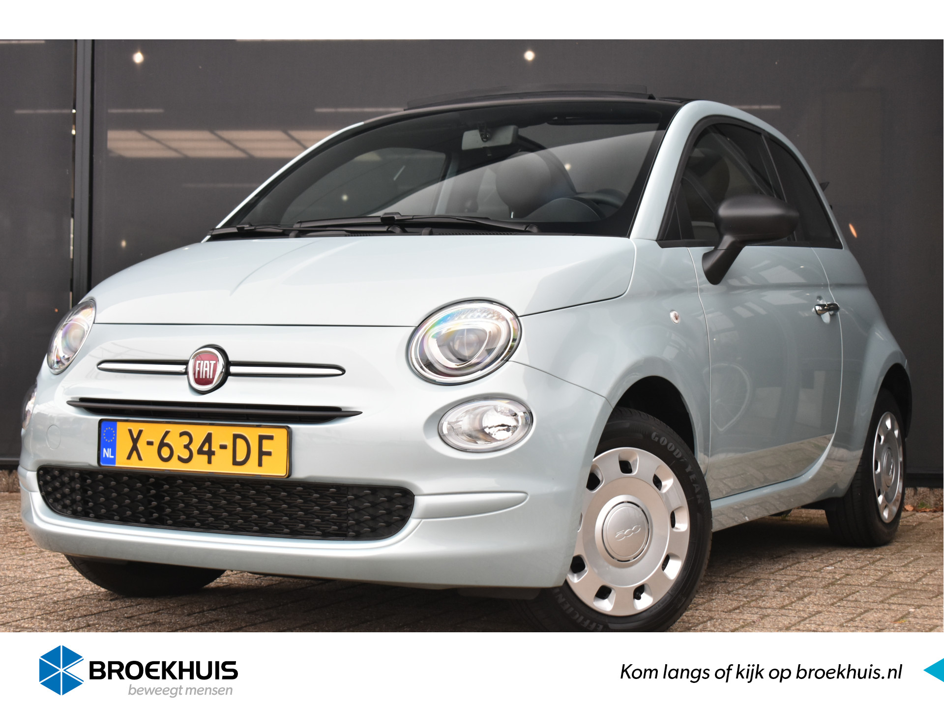 Fiat 500C Cabrio 1.0 Hybrid | Navigatie by App | Nieuwstaat! | Airco | Apple Carplay | Android Auto | Bluetooth-Telefoonverbinding | !!