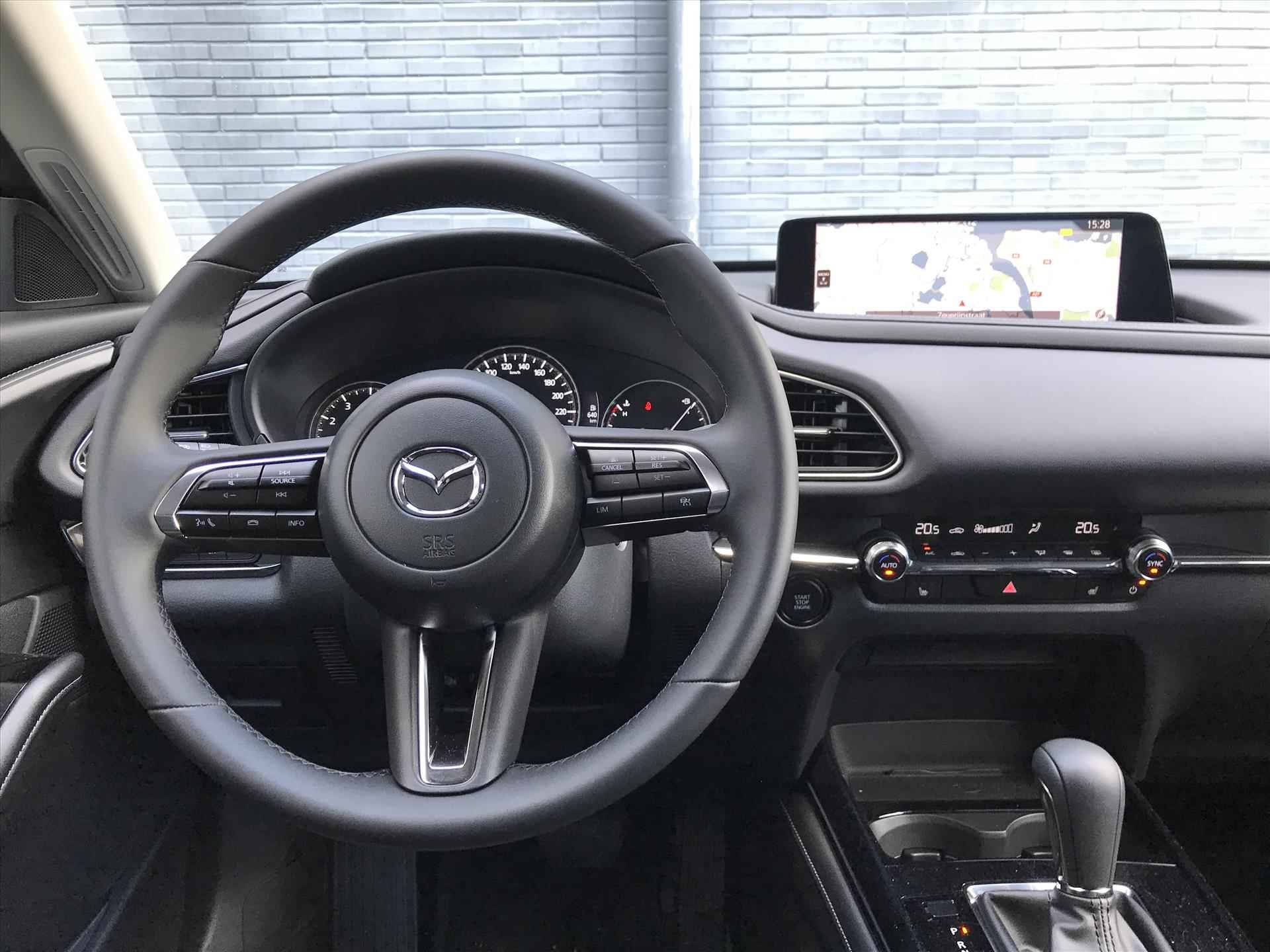 MAZDA Cx-30 E-Skyactiv G 150pk M Hybrid Automaat Exclusive-Line Draadloze Lader&Carplay HUD - 5/29