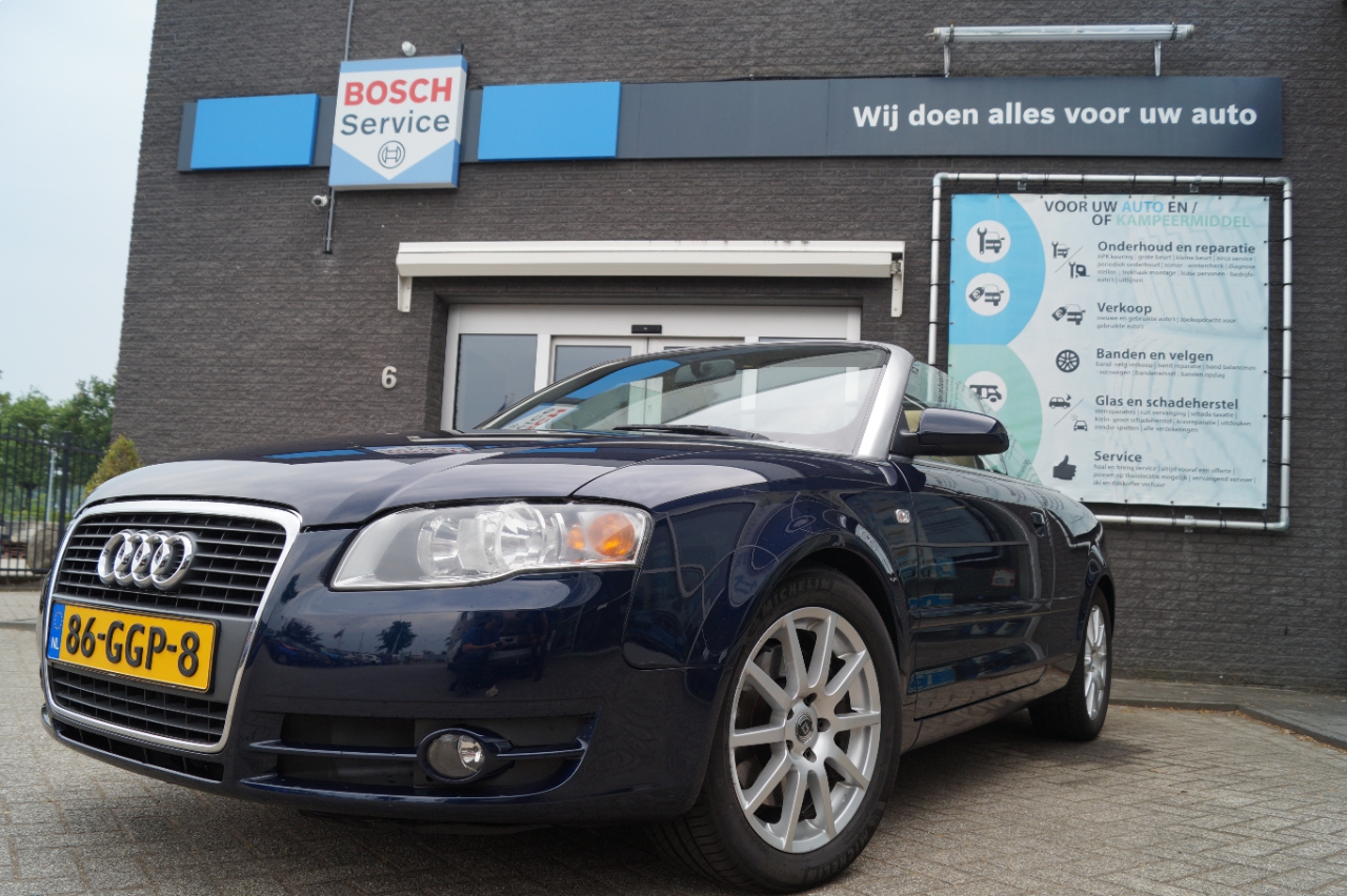 Audi A4 CABRIOLET cabriodak en koppelingset 1 jaar oud