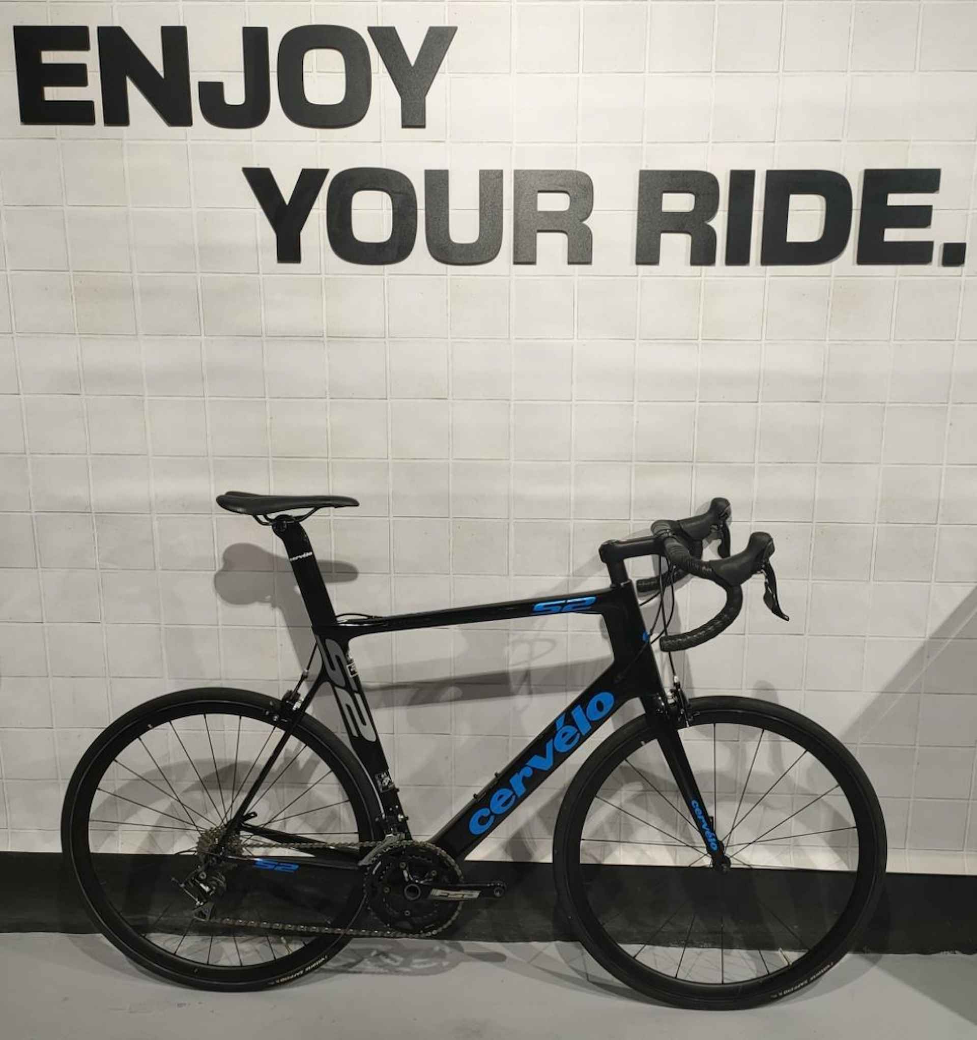 Cervélo S2 105 2x10V H61 BLACKSILVERBLEU - 1/1