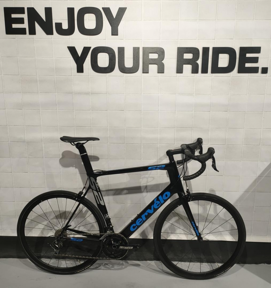 Cervélo S2 105 2x10V H61 BLACKSILVERBLEU