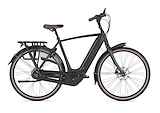 GAZELLE Grenoble C8 HMB heren 500Wh 2025 Heren Black Matt 53cm 2025