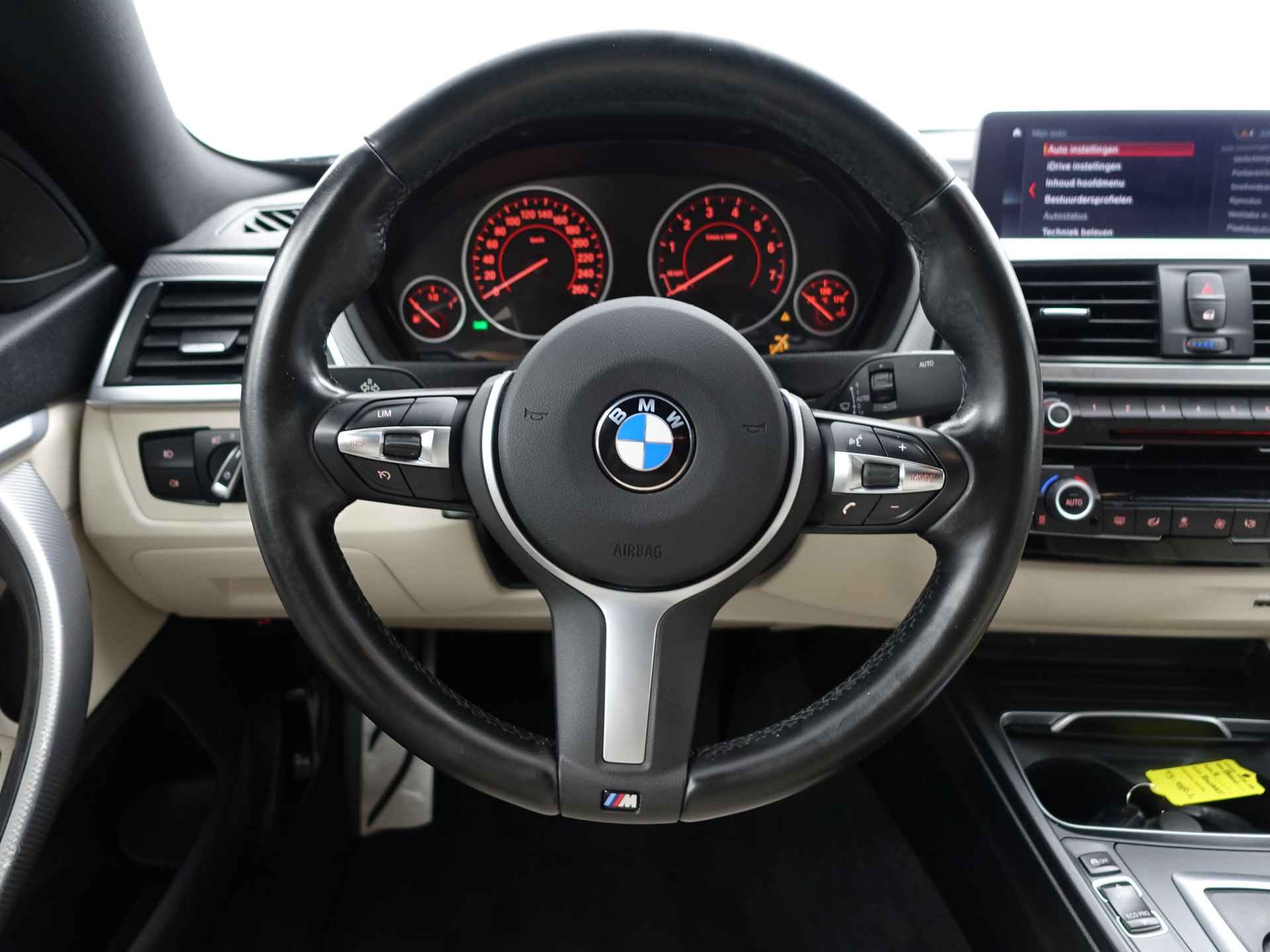 BMW 4 Serie Gran Coupé 420i Corporate M Sport Aut- Leder Interieur, Xenon Led, Park Assist, Sfeerverlichting, Standkachel - 20/38