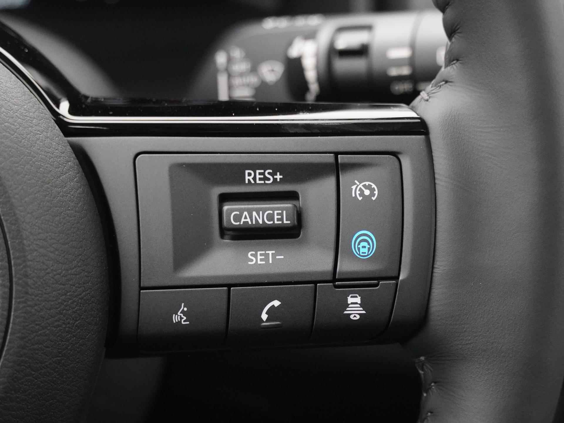 Nissan X-Trail 1.5 e-Power Tekna | NU 4.750 VOORDEEL! | Sun Pack | Two-Tone Ceramic Grey | Navigatie | Lederen Bekleding | Adaptieve Cruise Control | Android Auto / Apple CarPlay | - 16/34