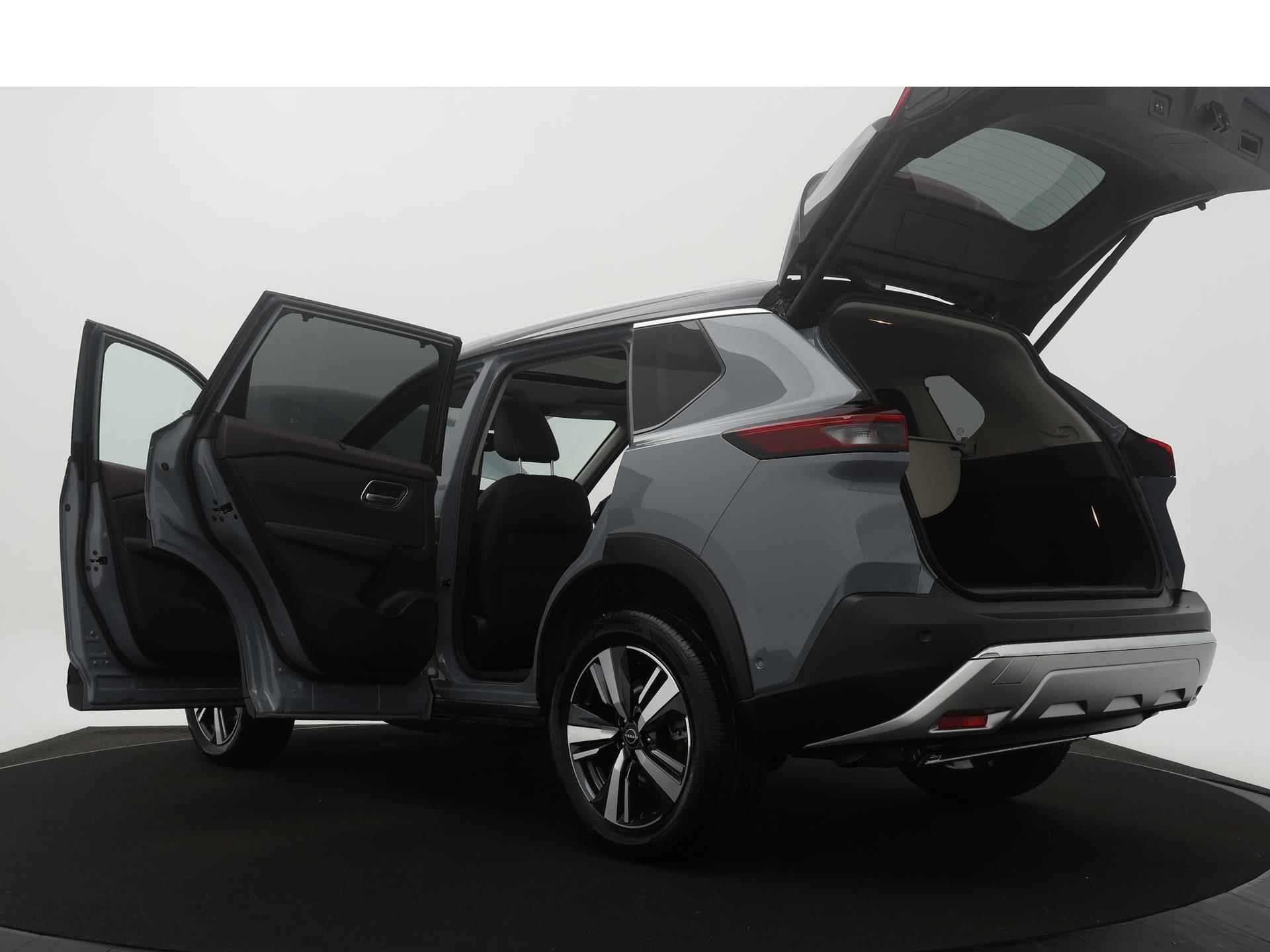 Nissan X-Trail 1.5 e-Power Tekna | NU 4.750 VOORDEEL! | Sun Pack | Two-Tone Ceramic Grey | Navigatie | Lederen Bekleding | Adaptieve Cruise Control | Android Auto / Apple CarPlay | - 22/34