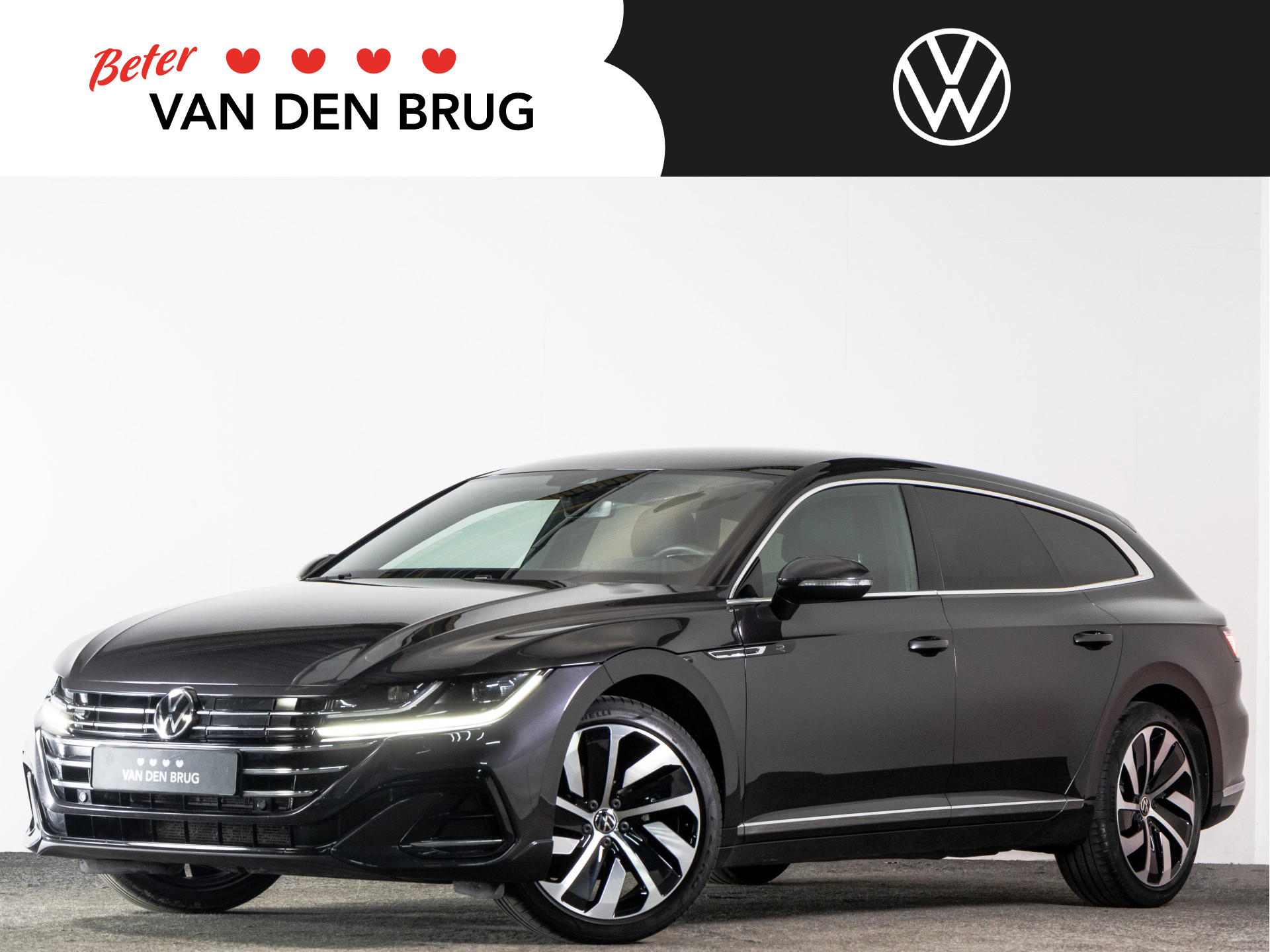 Volkswagen Arteon Shooting Brake R-Line 1.4 TSI eHybrid 218 pk Automaat | LED | Navigatie Pro | DCC | Trekhaak | Camera | Keyless | Standkachel |