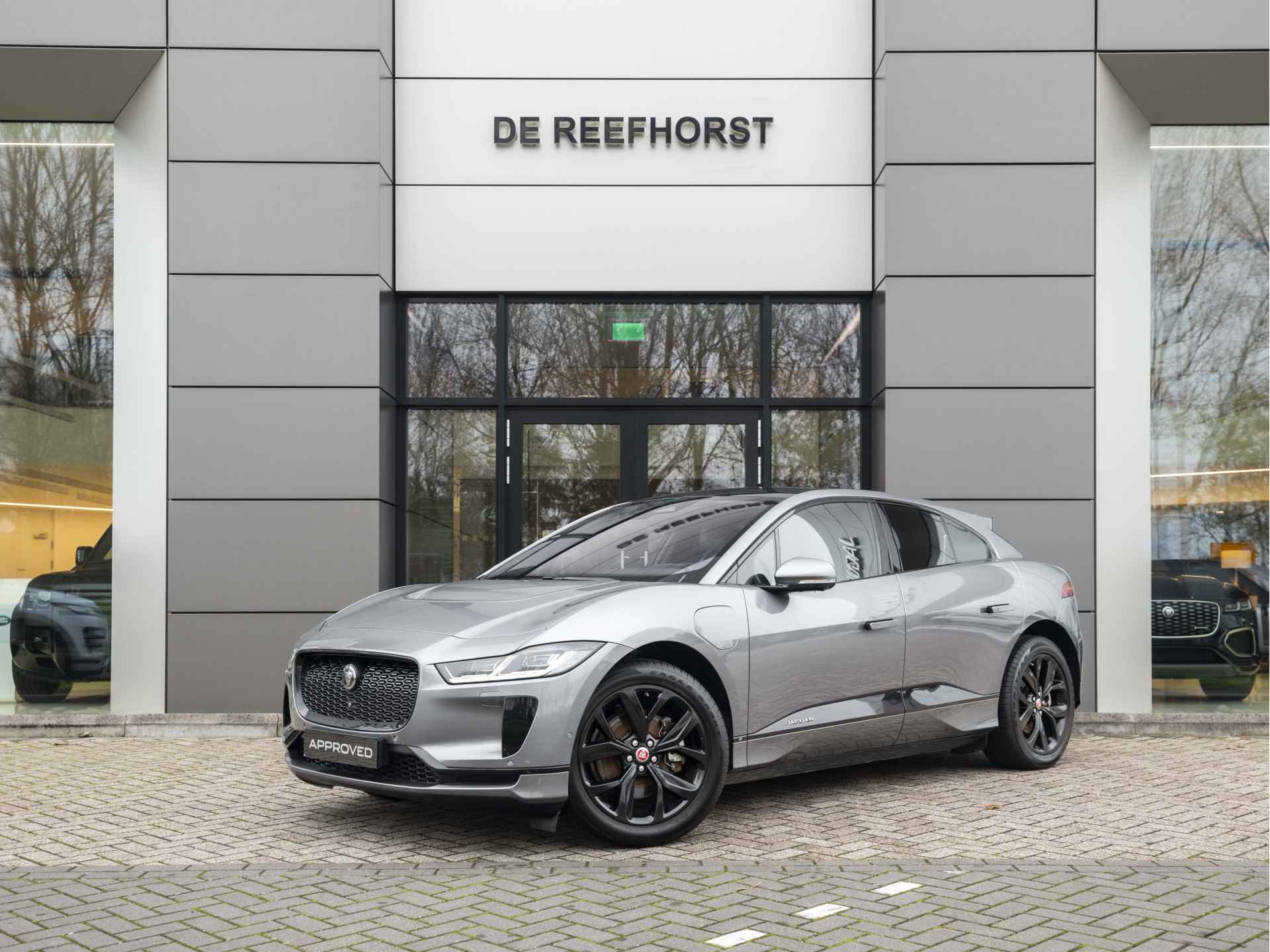 Jaguar I-PACE EV400 S | Luchtvering | Head-Up Display | Adaptive Cruise | Stuurwielverwarming | Panoramadak