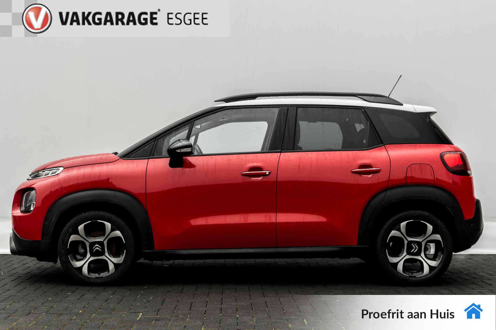 Citroën C3 Aircross 1.2 131 PK PureTech S&S Shine hoge instap. | Pano Dak | Clima | Navigatie | 16 INCH LMV | CR Control Head-up display | - 3/35