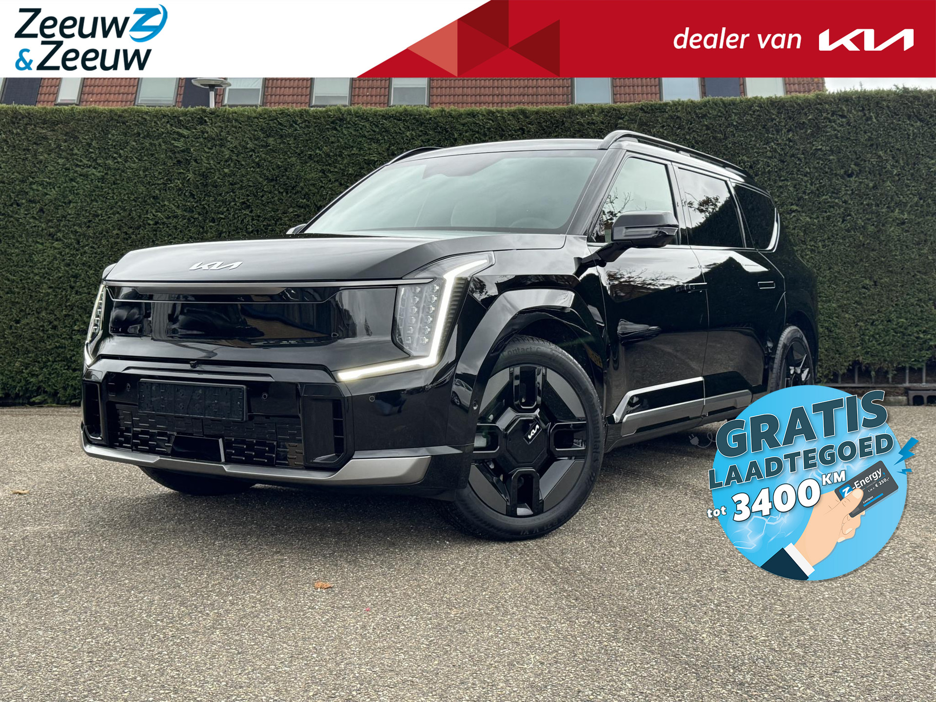 Kia EV9 GT-Line AWD 6p. 99.8 kWh | Nieuw te bestellen | €1.700,- Inruilpremie | Modeljaar 2025 | 6-Zits + Draaibare stoelen | Ultra-Snelladen