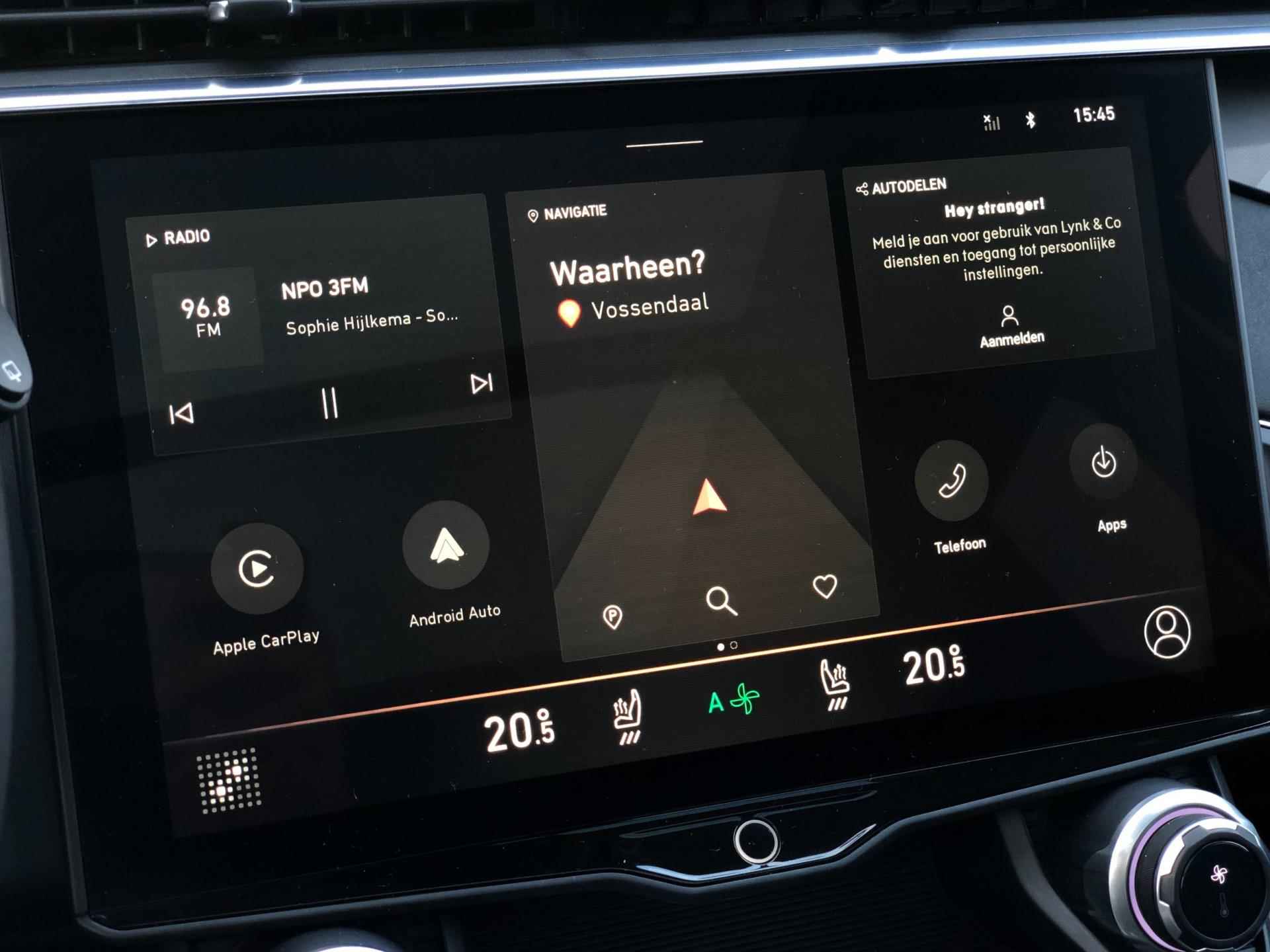 Lynk & Co 01 1.5 PHEV | Pano, Navi, 360Camera, ACC, El. A.klep, Stoelverw., Carplay/Android, Virtual Cockpit, 20 LMV | - 22/48