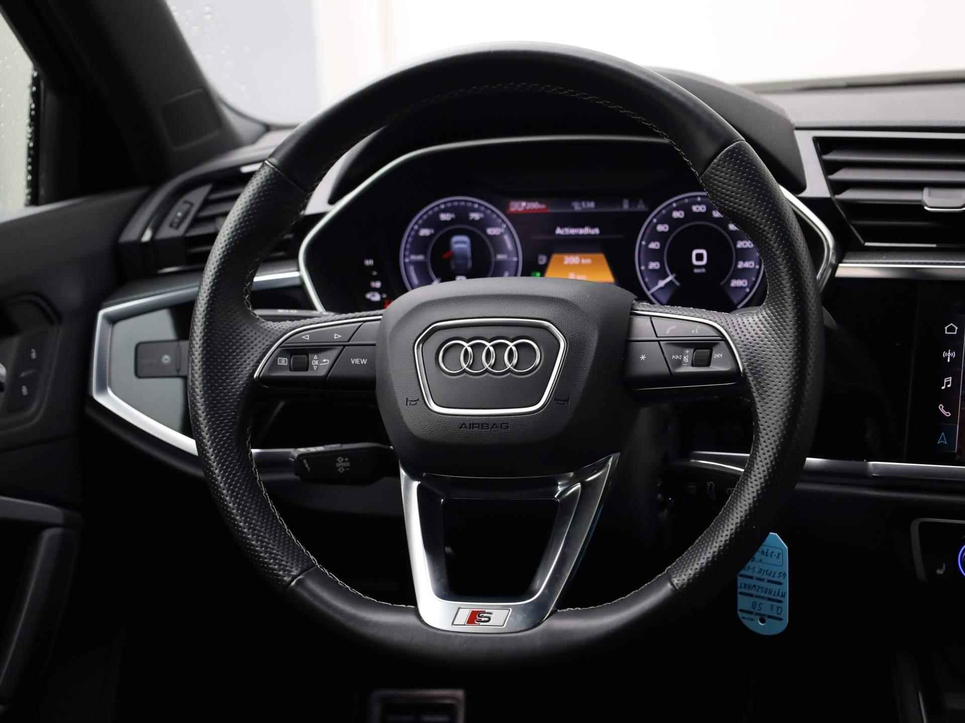 Audi Q3 Sportback 45 TFSI E 245 pk S Line | Elektrische Stoelen + Verwarming | 360 Camera | Virtual Cockpit Plus | - 14/43