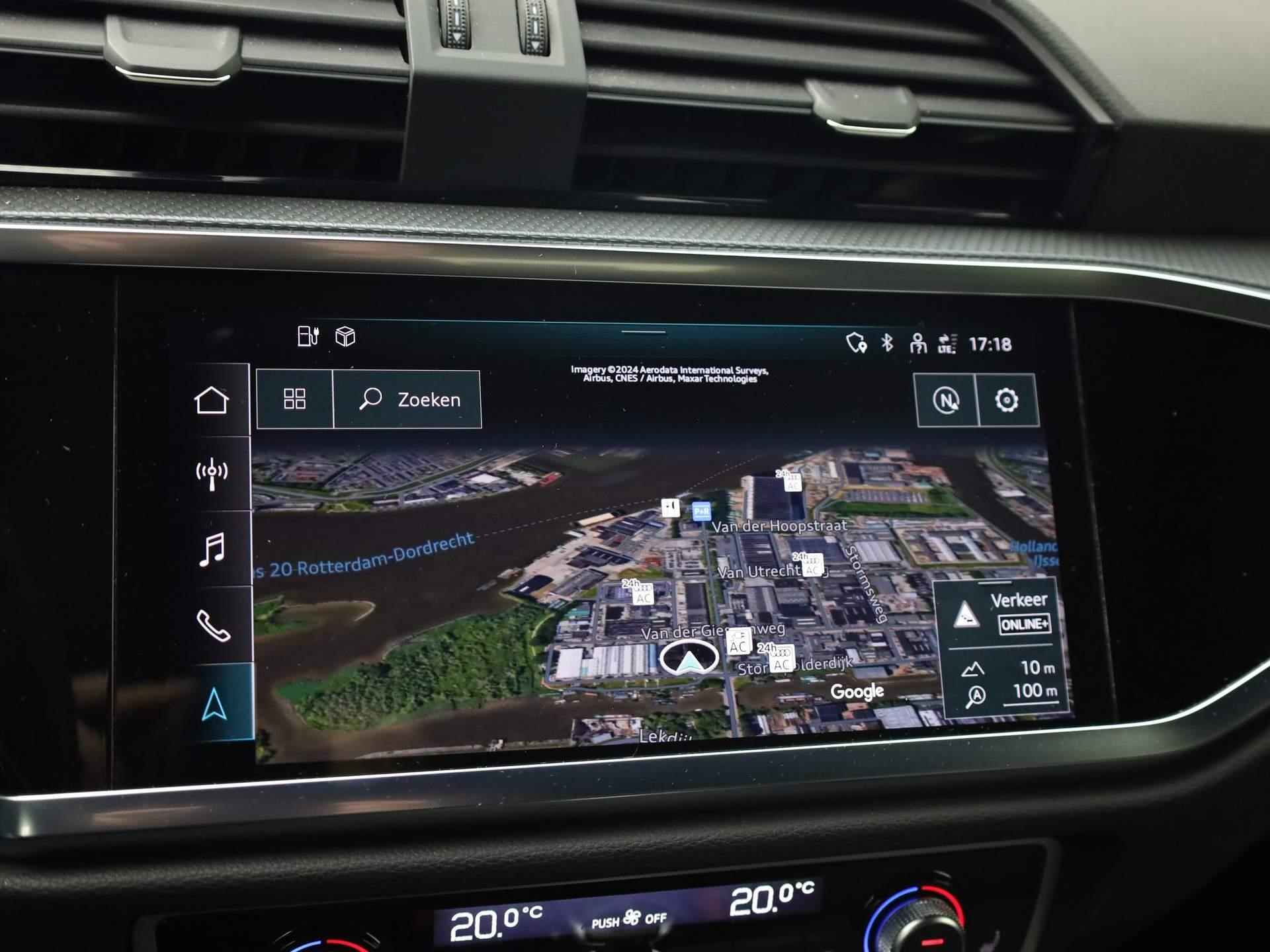 Audi Q3 Sportback 45 TFSI E 245 pk S Line | Elektrische Stoelen + Verwarming | 360 Camera | Virtual Cockpit Plus | - 24/43