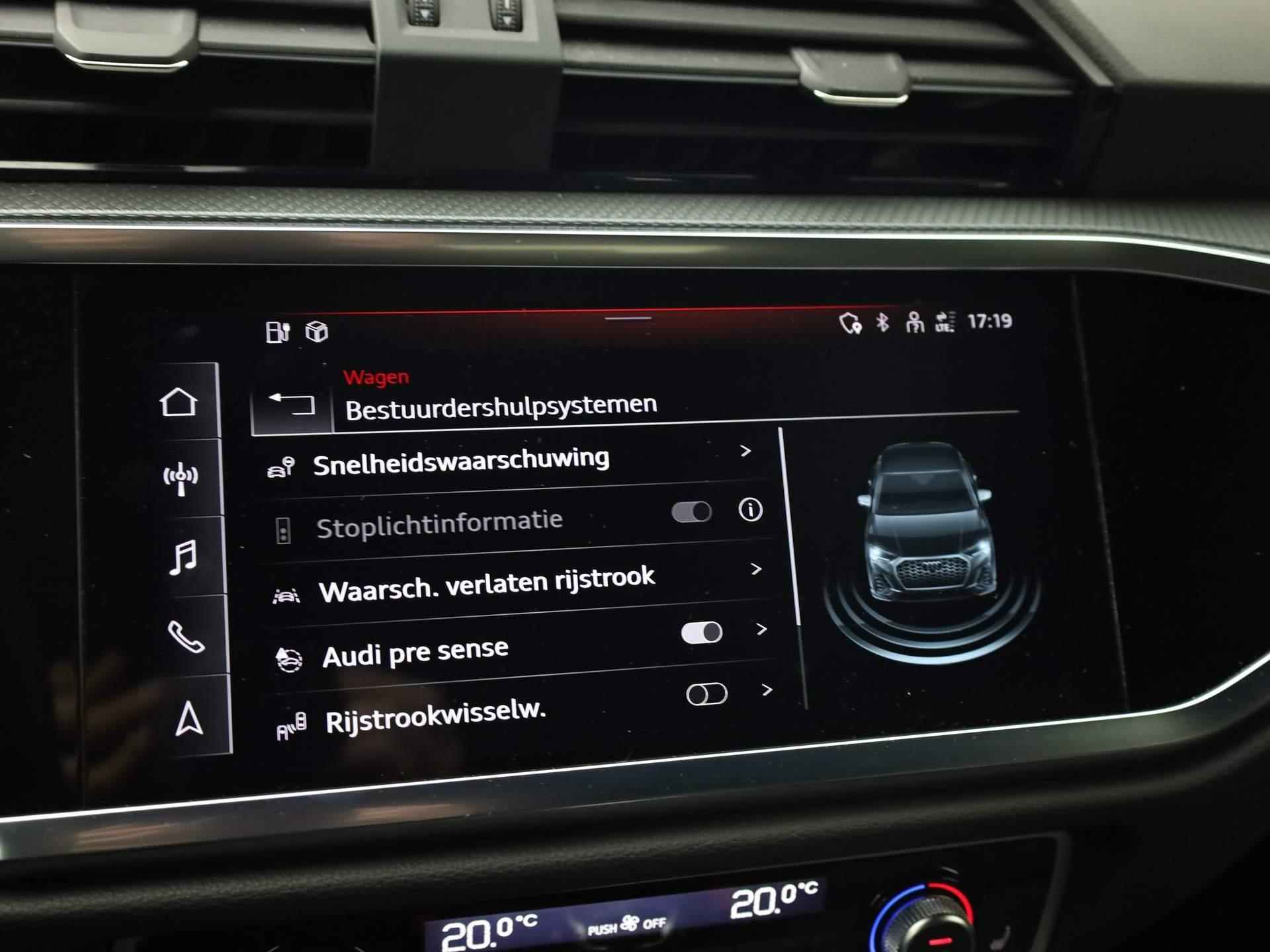 Audi Q3 Sportback 45 TFSI E 245 pk S Line | Elektrische Stoelen + Verwarming | 360 Camera | Virtual Cockpit Plus | - 29/43