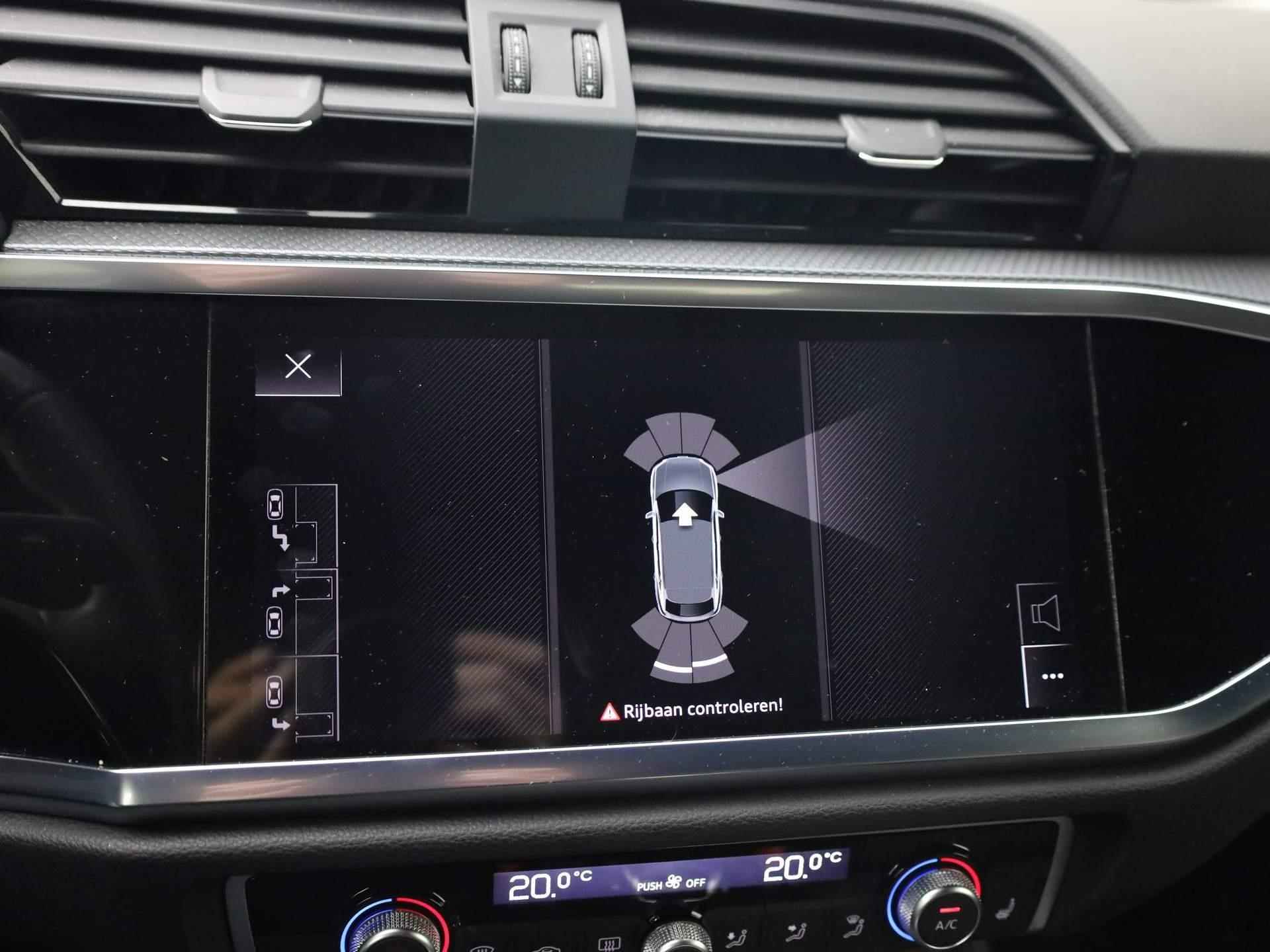 Audi Q3 Sportback 45 TFSI E 245 pk S Line | Elektrische Stoelen + Verwarming | 360 Camera | Virtual Cockpit Plus | - 33/43