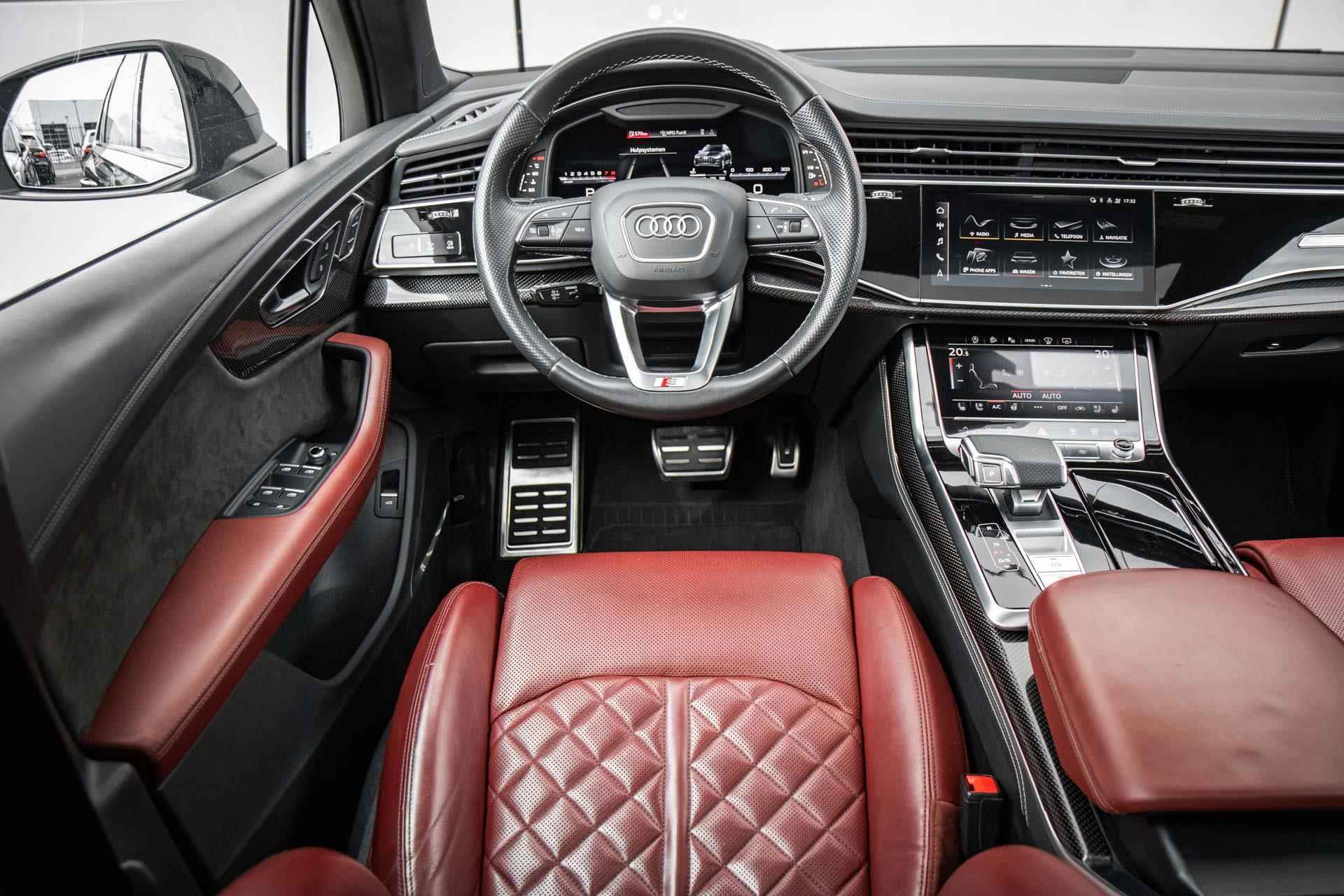 Audi SQ7 4.0 TFSI 507pk quattro 7-persoons | Luchtvering | Trekhaak | Panoramadak | B&O | Massagestoelen - 24/64