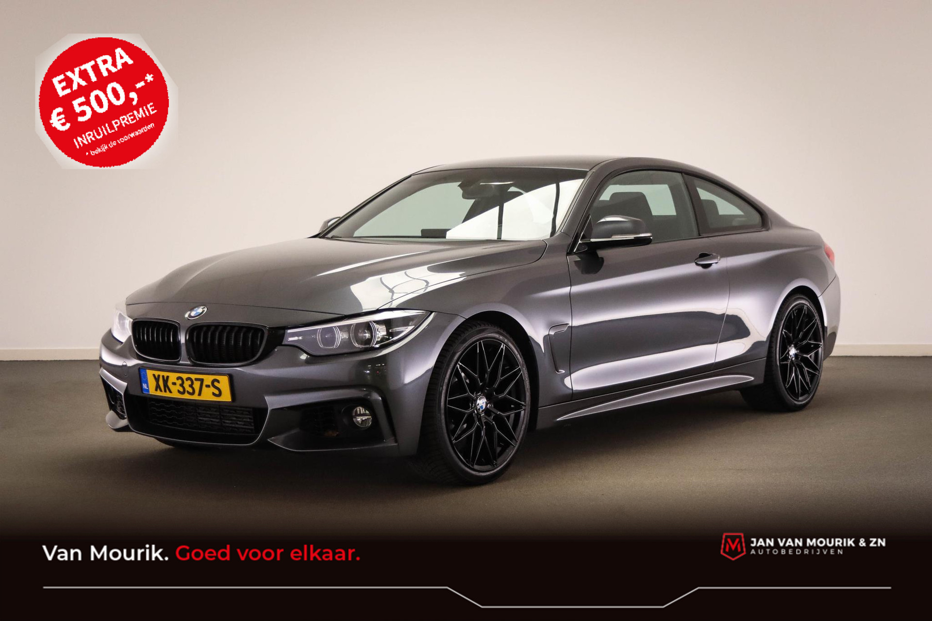 BMW 4-serie Coupé 418i Executive | M SPORT | LED | SPORTSTOELEN | NAVIGATIE | TREKHAAK | 19" bij viaBOVAG.nl
