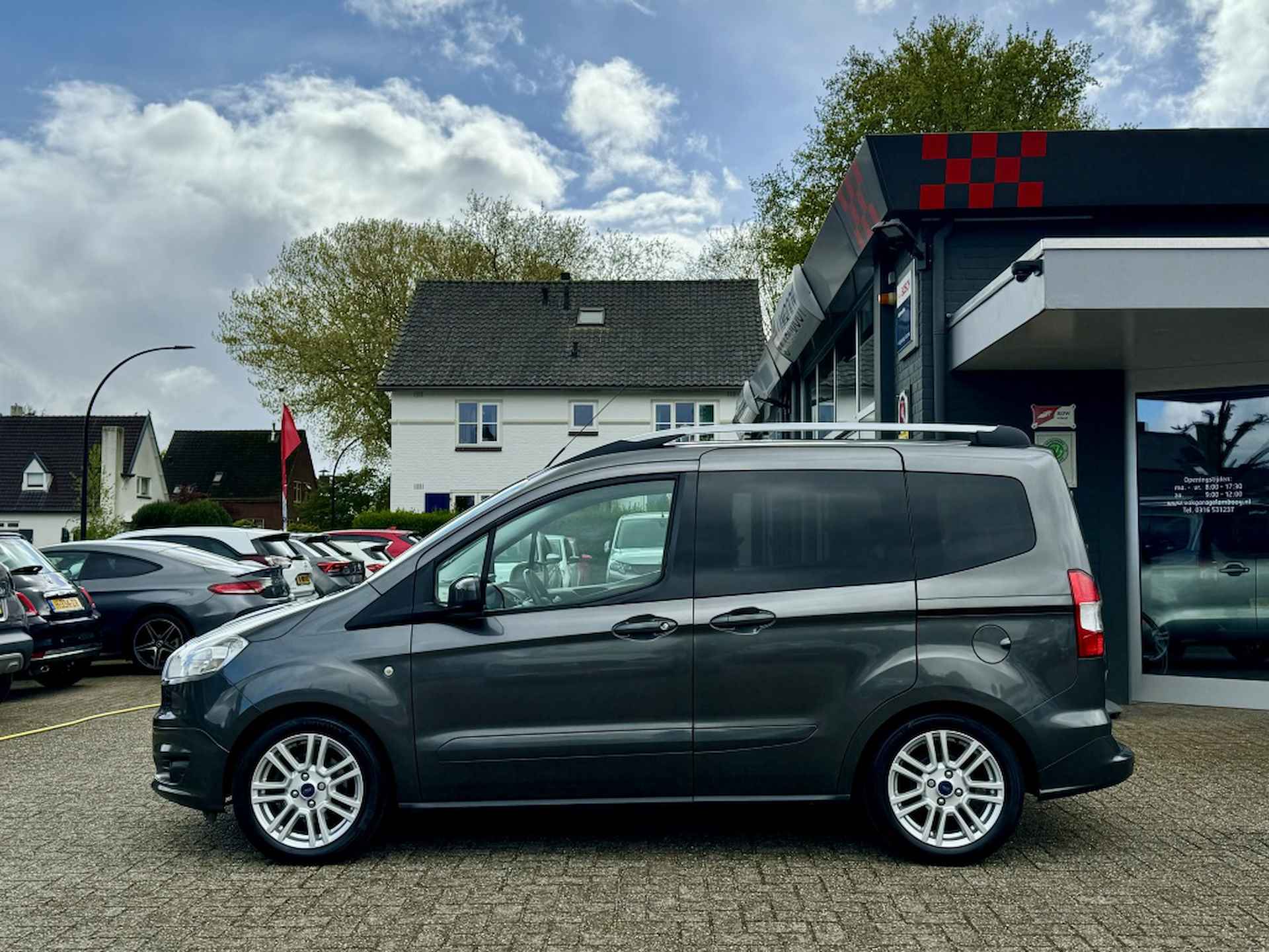 Ford Tourneo Courier 1.0 Titanium|Navi|Parkeersensoren|Cruise - 9/30