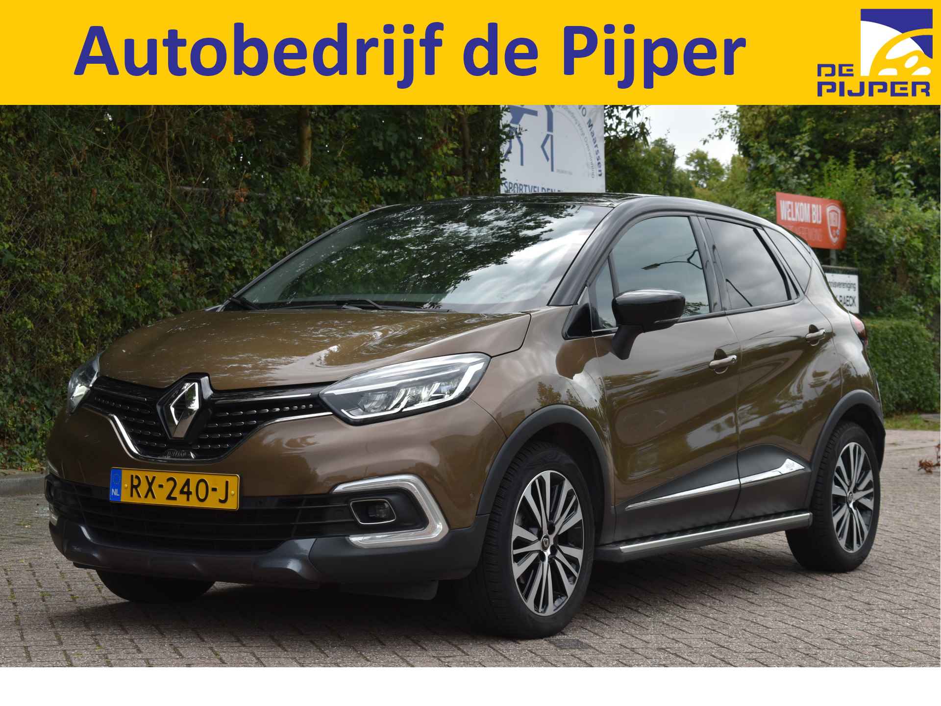 Renault Captur 1.2 TCe Initiale Paris Two-Tone BOSE | NL-Auto | Zeer vol | Leder | Camera | Afn.haak | Keyless | Carplay | BOSE | Full LED