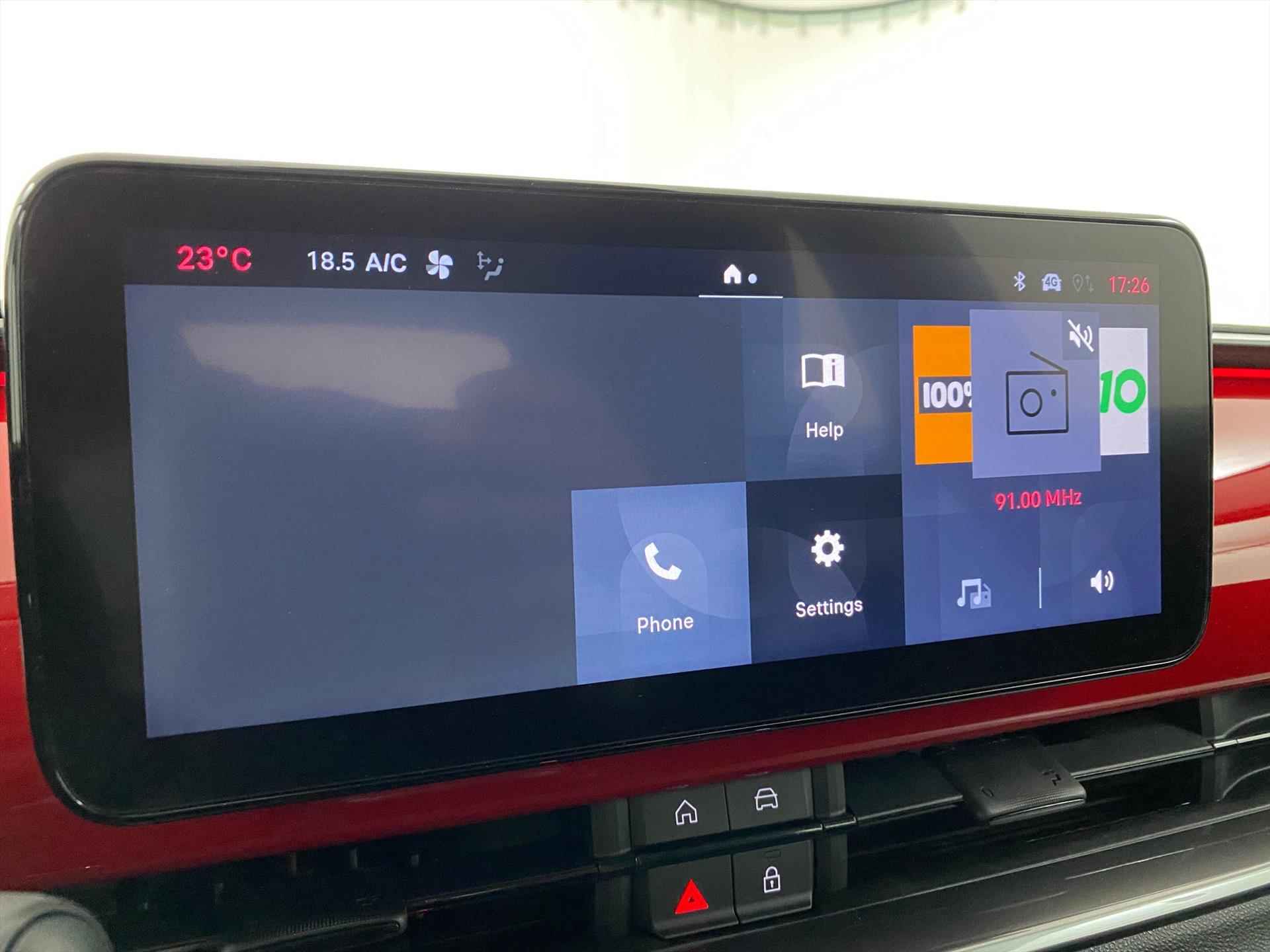 FIAT 600 54kWh 156pk Aut Red / Parkeersensoren / Apple Carplay - Android auto - 23/34