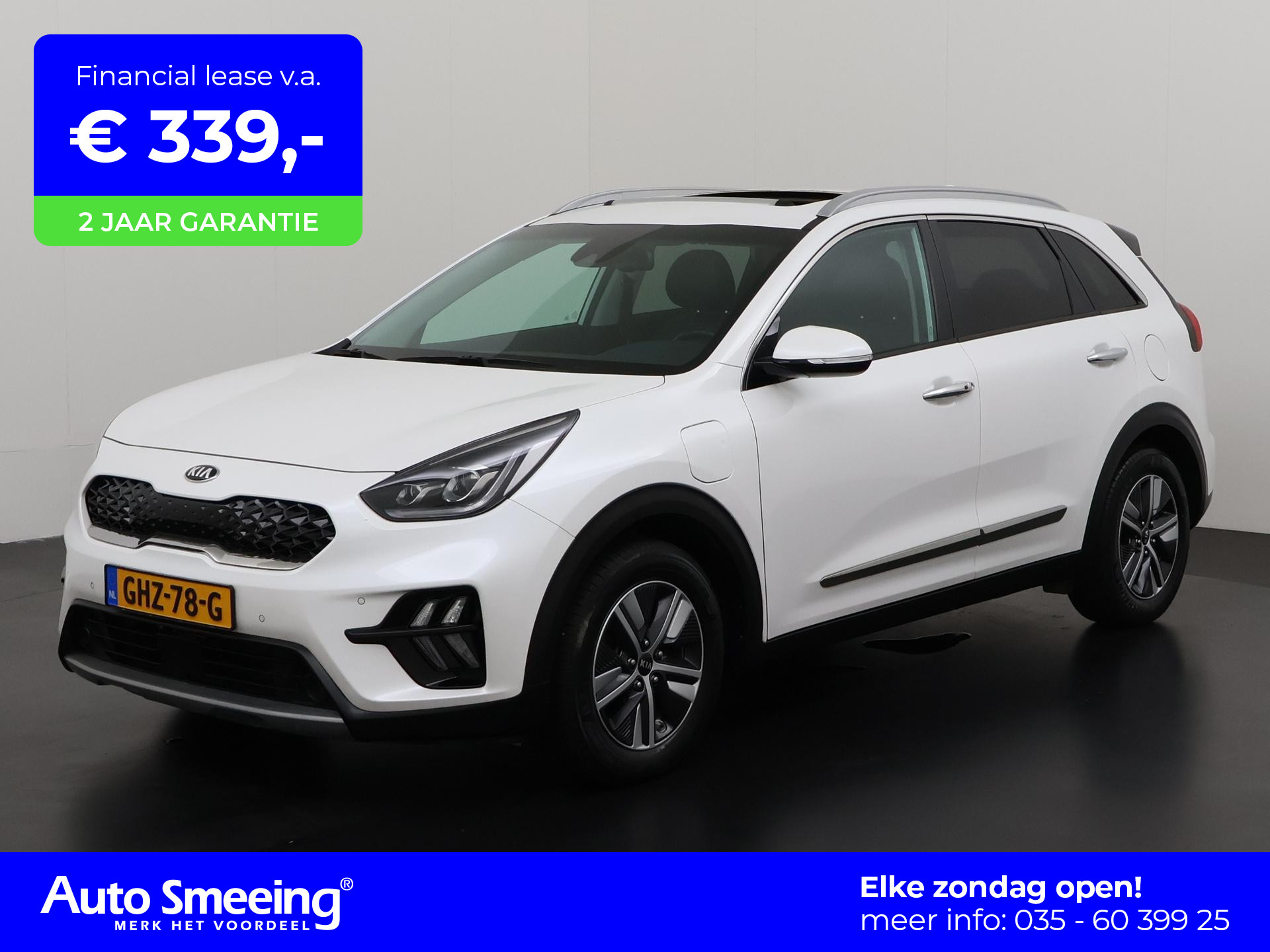 Kia Niro 1.6 GDi PHEV ExecutiveLine | Schuifdak | JBL Audio | Leder | Zondag Open!