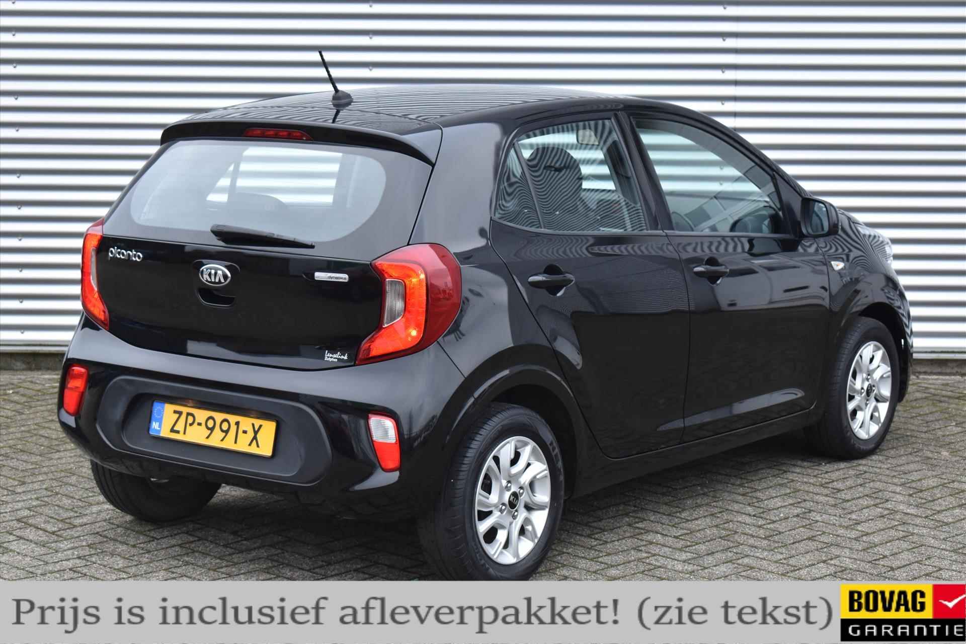 Kia Picanto 1.0 CVVT 5drs EconomyPlusLine | 1 jaar garantie! | Airco | Bluetooth | LM velgen | Elek. ramen | Incl. BOVAG garantie, beurt, APK etc.. - 4/25