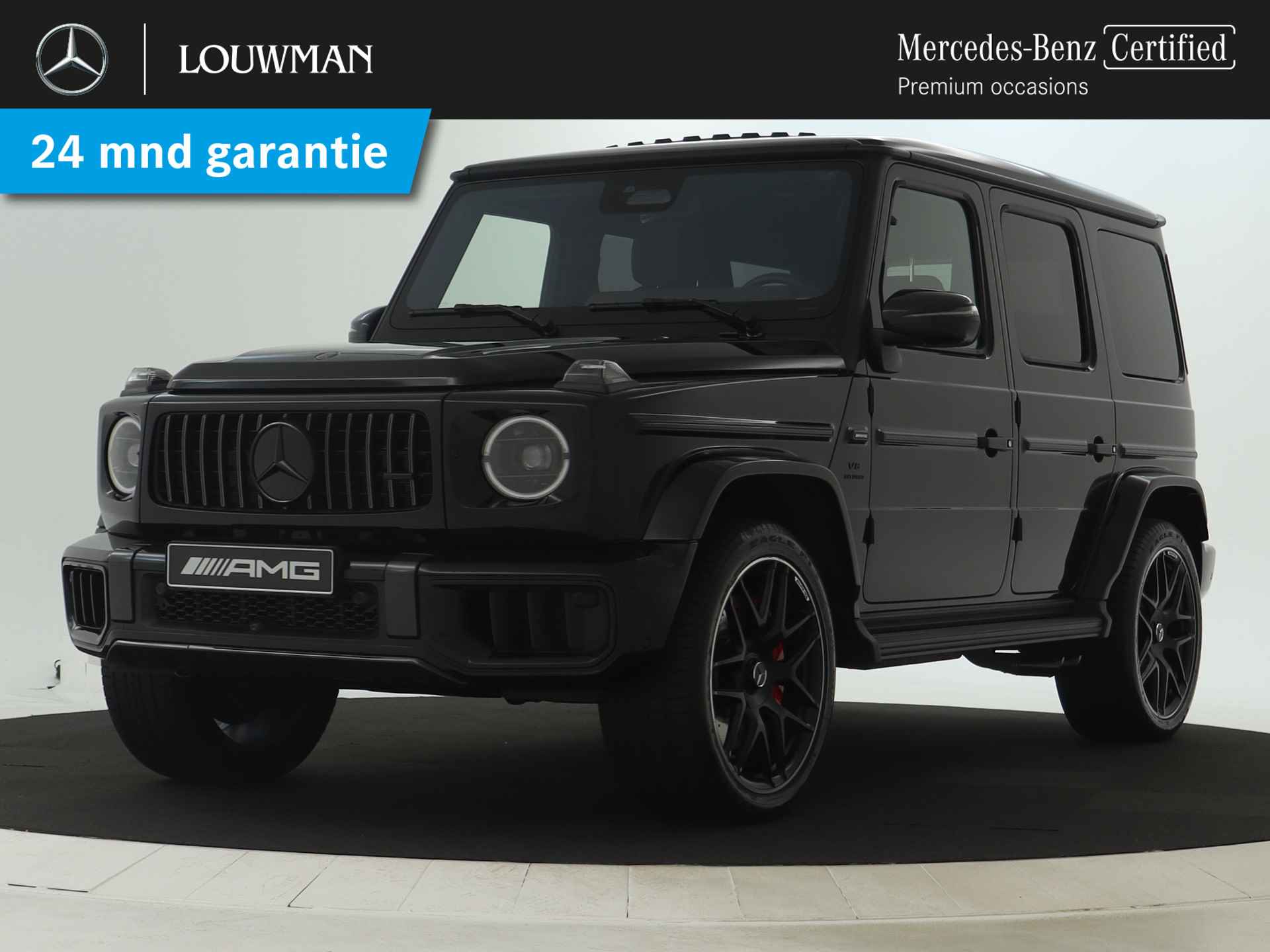 Mercedes-Benz G-Klasse AMG 63 Facelift I Carbonpackage I Nightpakket I 22 inch I Burmester Inclusief 24 maanden MB Certified garantie voor Europa.