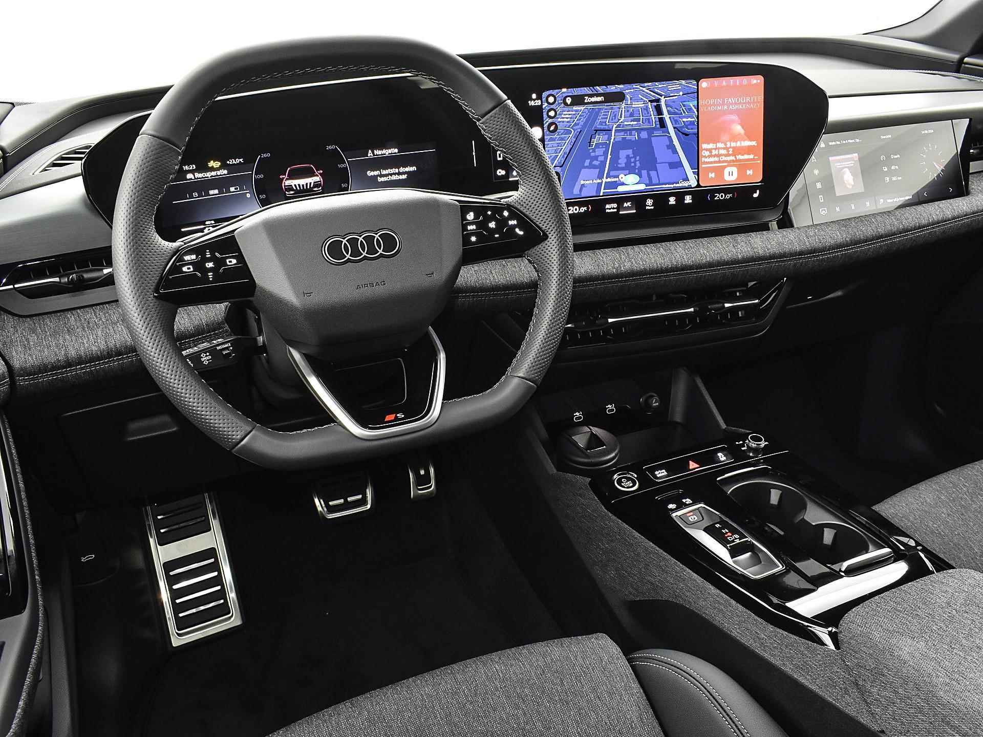 Audi Q6 e-tron S edition performance 100 kWh · Luchtvering · Adaptive cruise control · Camera's rondom - 4/49