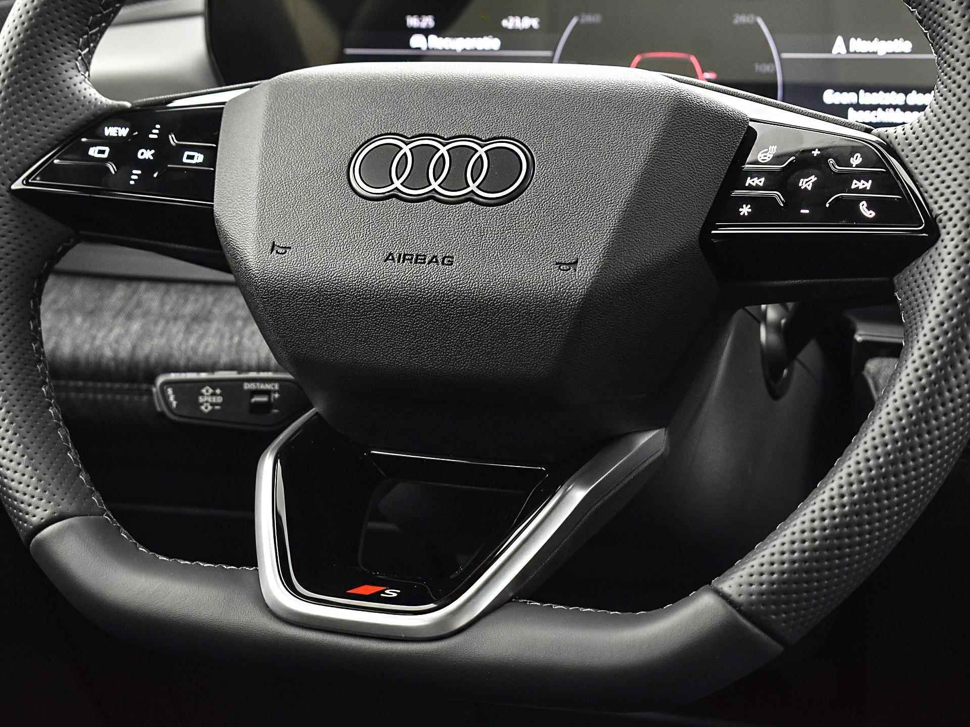 Audi Q6 e-tron S edition performance 100 kWh · Luchtvering · Adaptive cruise control · Camera's rondom - 37/49