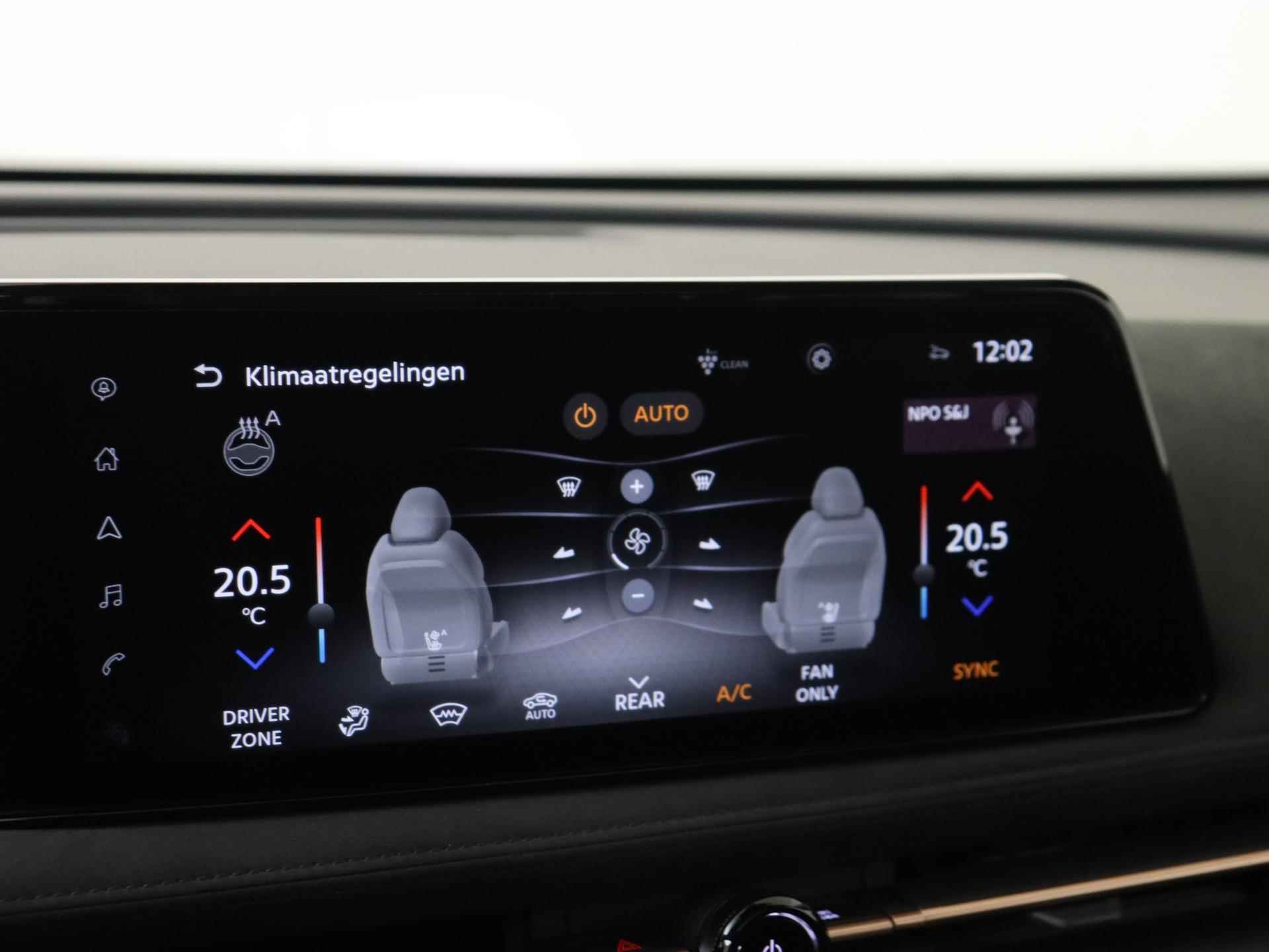 Nissan Ariya Evolve 91 kWh | Bose Audio | Schuif/kanteldak | Draadloze Apple Carplay & Android Auto | Elektrisch Verstelbare Stoelen | Stoel/Stuurwiel Verwarming | inclusief tot €20.000 korting - 18/32