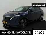 Nissan Ariya Evolve 91 kWh | Bose Audio | Schuif/kanteldak | Draadloze Apple Carplay & Android Auto | Elektrisch Verstelbare Stoelen | Stoel/Stuurwiel Verwarming | inclusief tot €20.000 korting