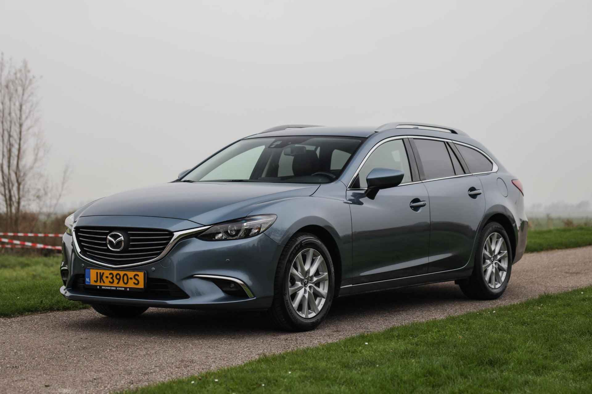 Mazda 6 Sportbreak 2.0 SkyActiv-G 165 pk GT ✅ LED ✅ Leder ✅ Bose - 31/35