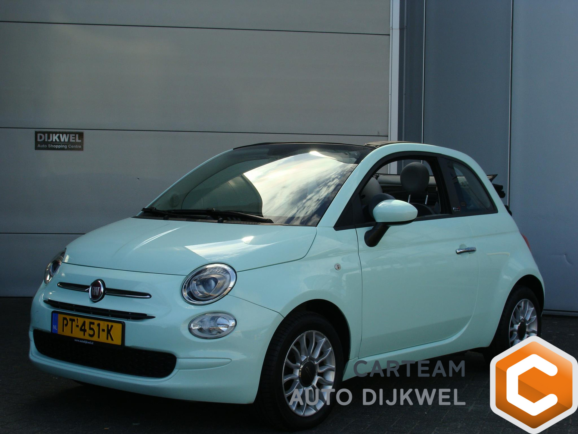 Fiat 500 C 1.2 Popstar Cabrio Alarm bij viaBOVAG.nl