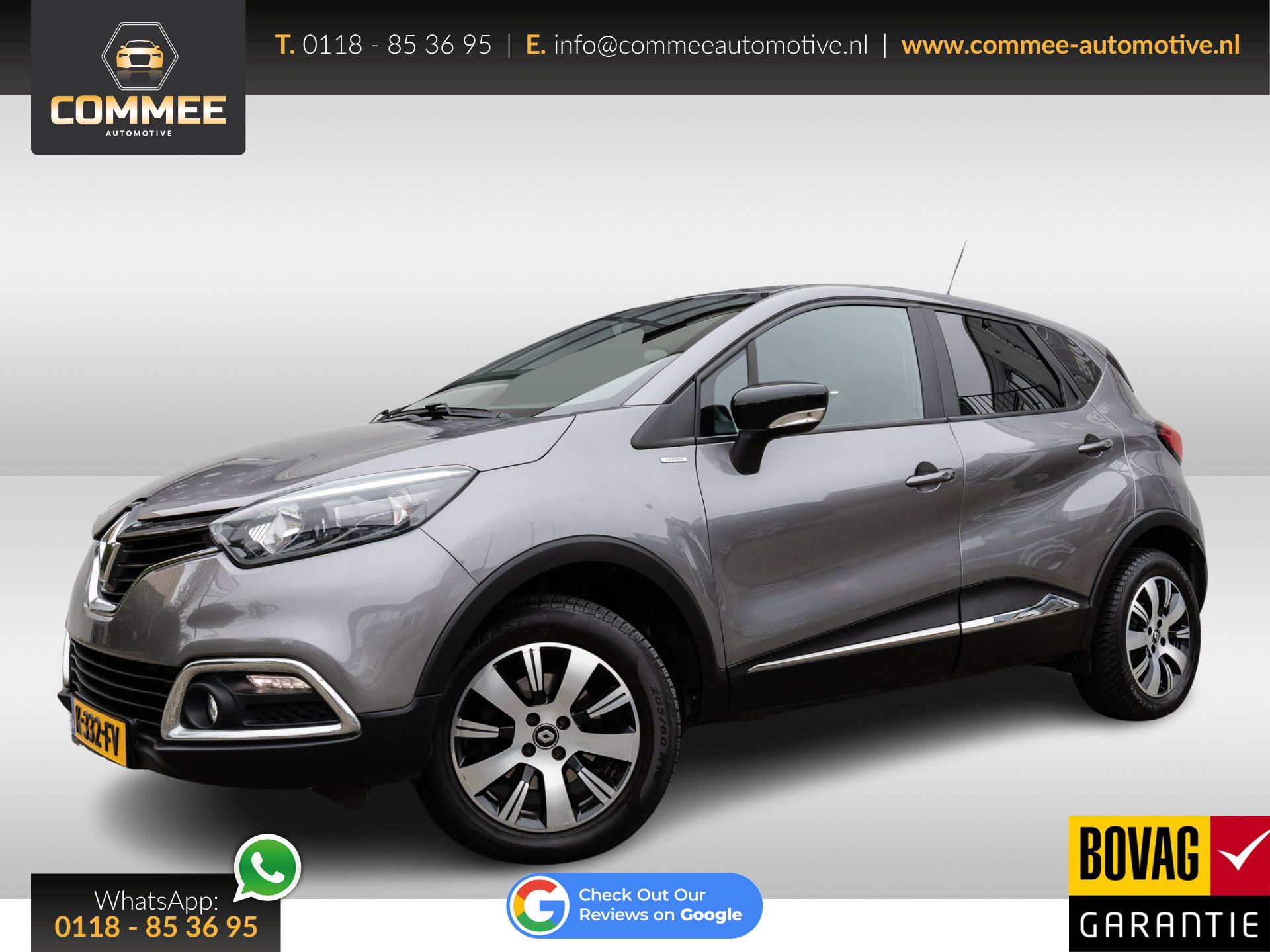 Renault Captur 1.2 TCe Limited ✅AC✅NAV✅Trekhaak
