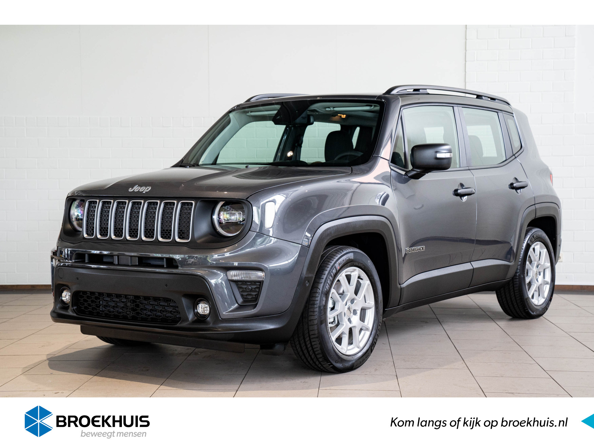 Jeep Renegade 1.5T e-Hybrid Altitude | Panoramadak | Camera | Adapt Cruise | LED |