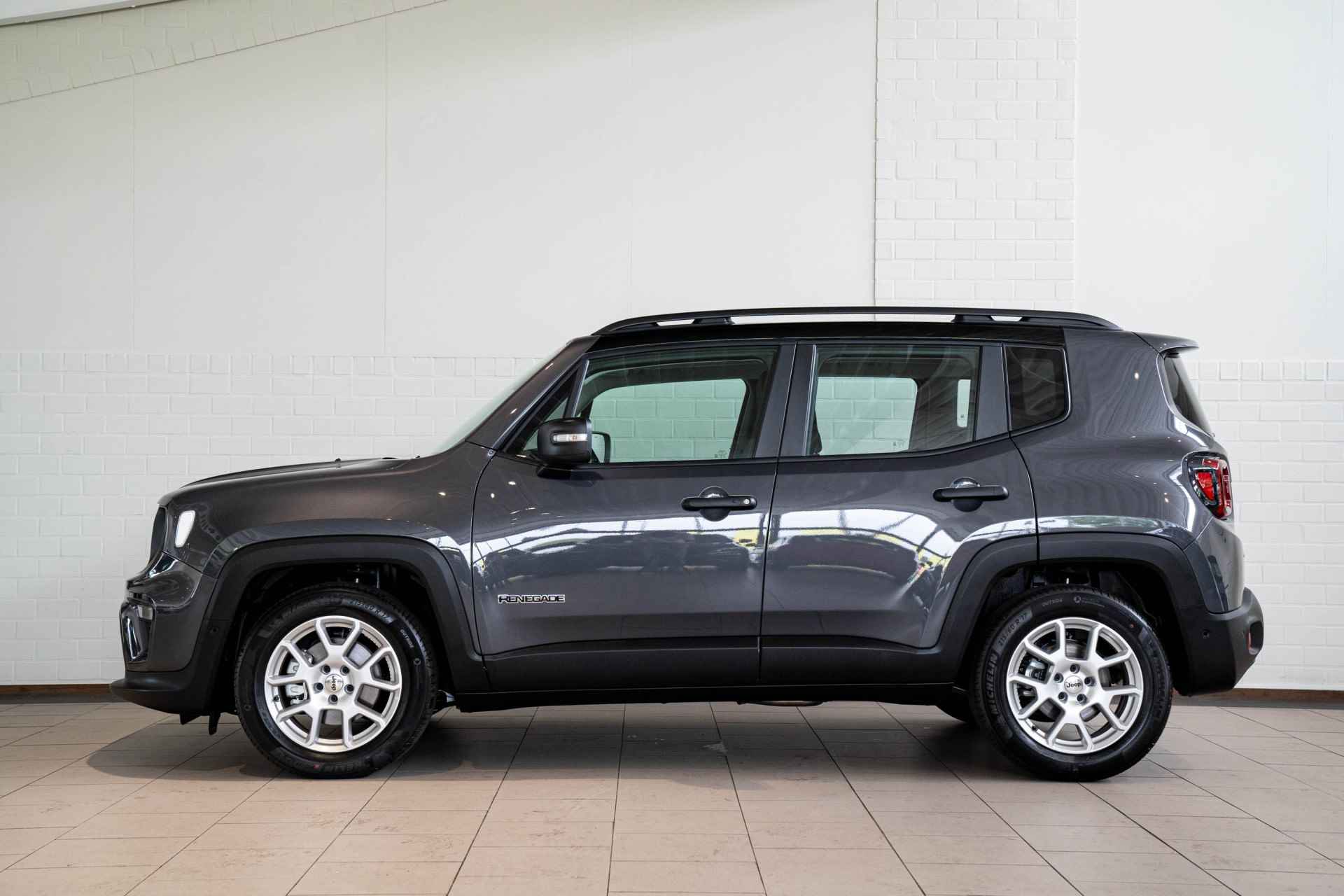 Jeep Renegade 1.5T e-Hybrid Altitude | Panoramadak | Camera | Adapt Cruise | LED | - 5/39