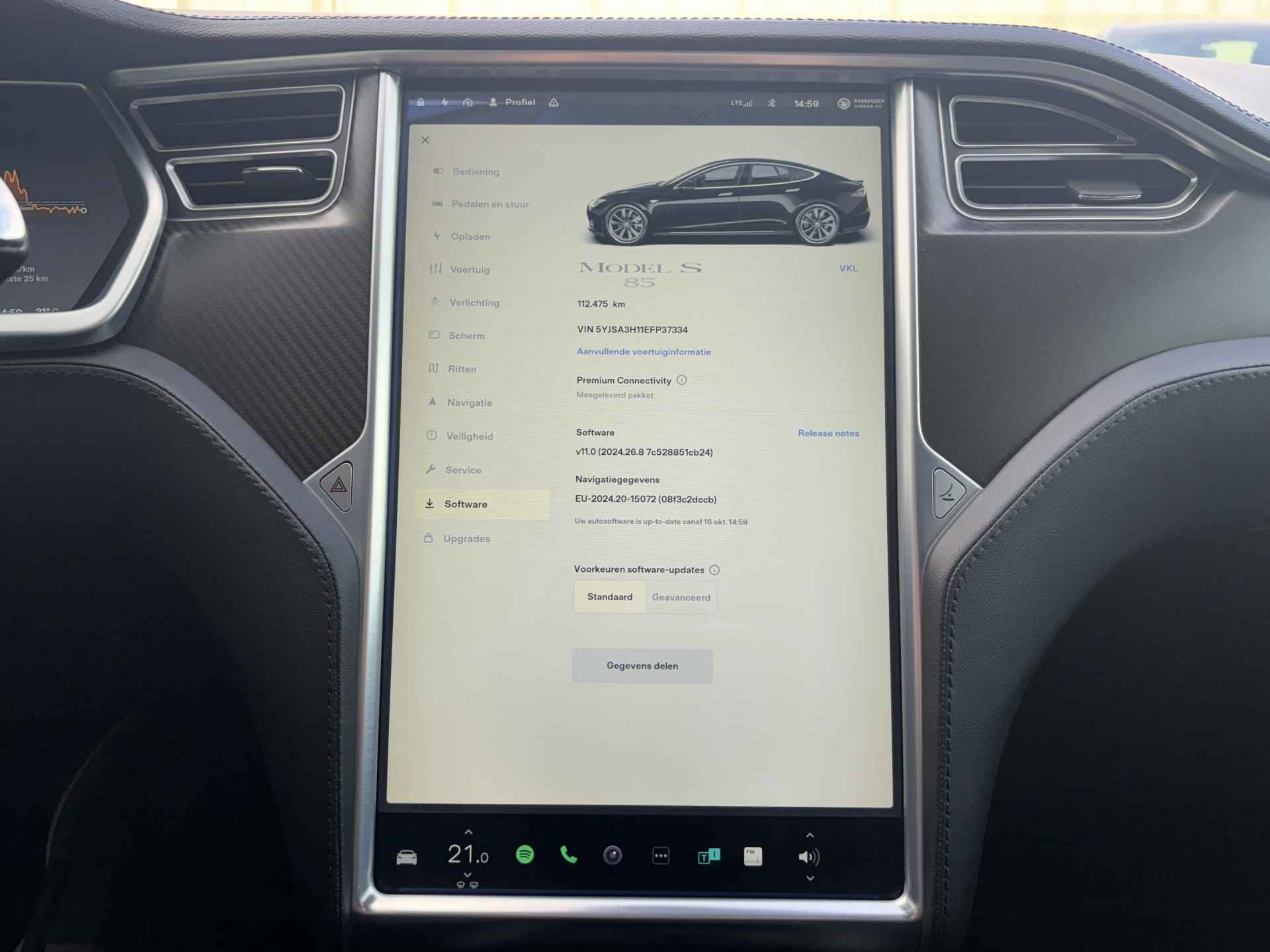 Tesla Model S 85 Tech Pack | Pano | Leder | 460KM NEDC - 26/39