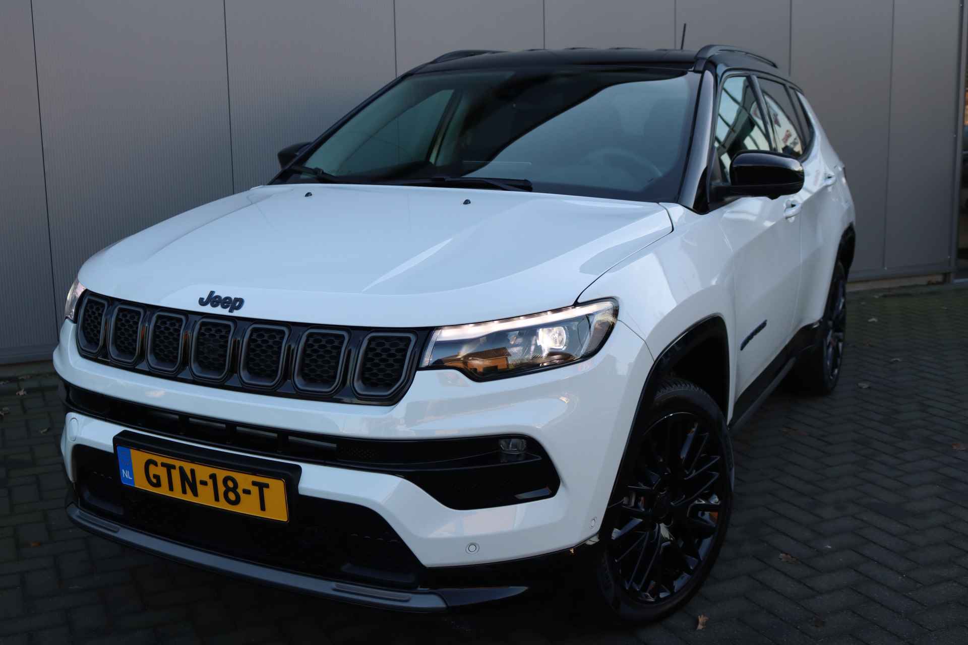 Jeep Compass 4xe 240 Plug-in Hybrid PHEV Electric S Navigatie/Camera/Leder/Stoel-Stuurverwarming - 8/33