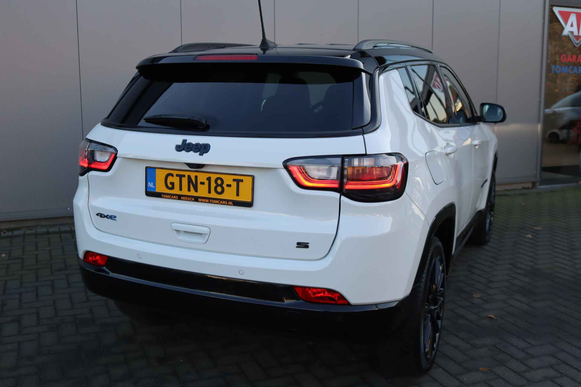 Jeep Compass 4xe 240 Plug-in Hybrid PHEV Electric S Navigatie/Camera/Leder/Stoel-Stuurverwarming - 11/33