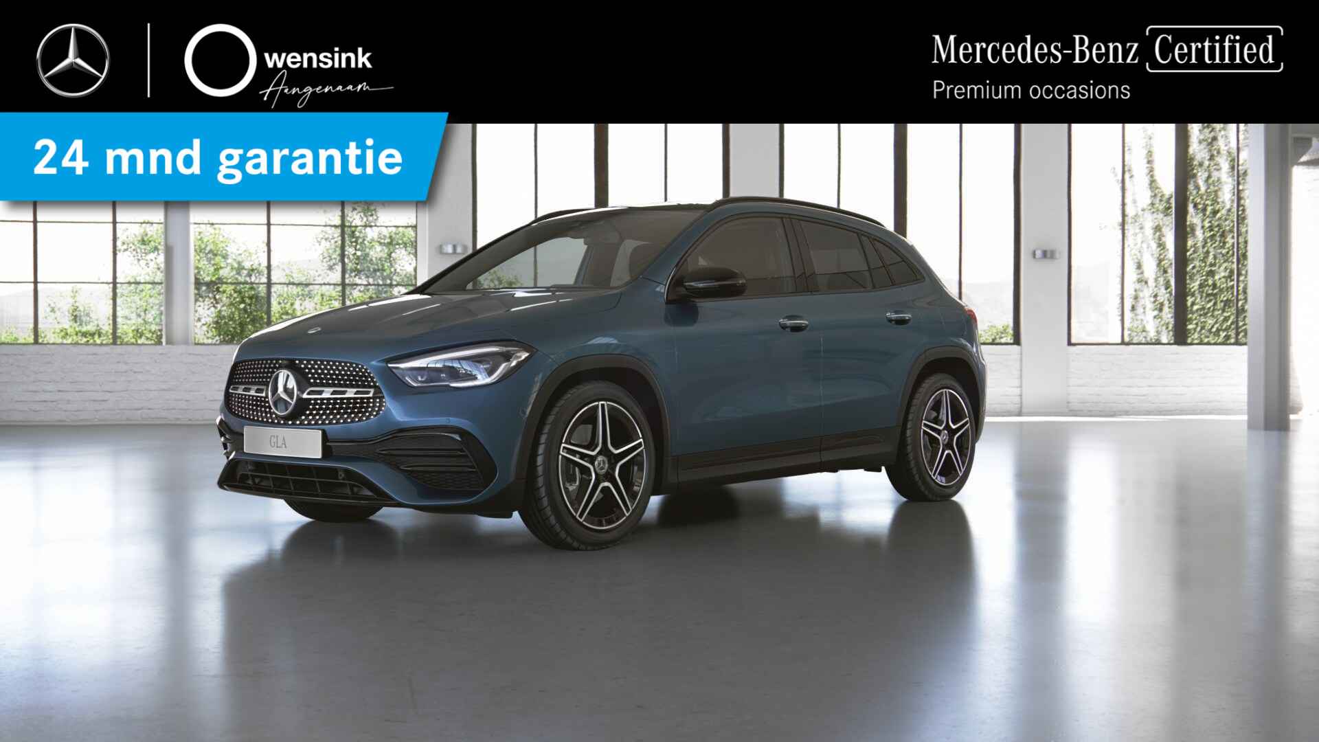 Mercedes-Benz GLA-klasse 200 Business Solution AMG | Panoramadak | Night | Multibeam | Trekhaak | Memory | Sfeerverlichting | - 1/14