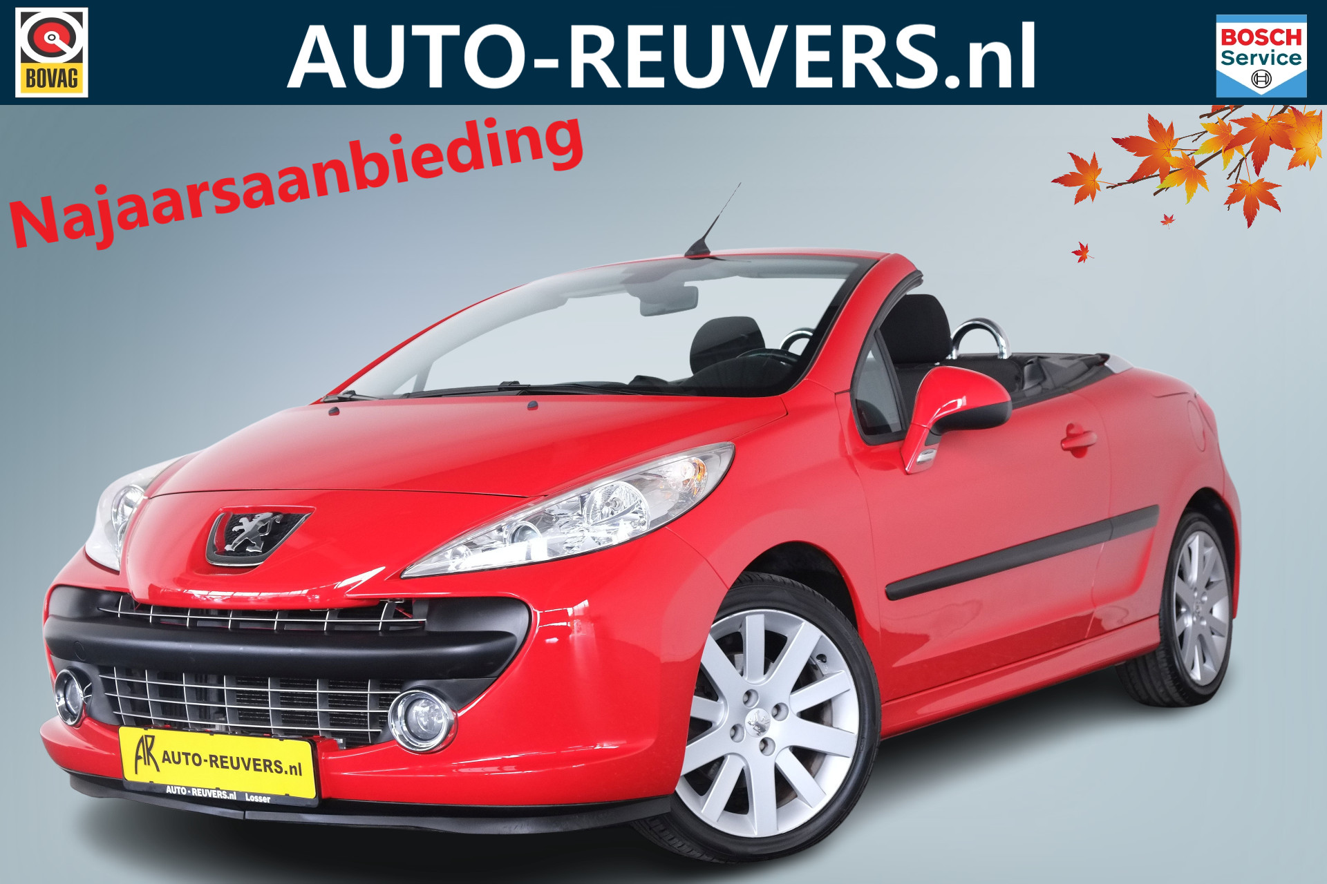 Peugeot 207 CC 1.6-16V T Sport / Airco / Lichtmetaal / Opendak