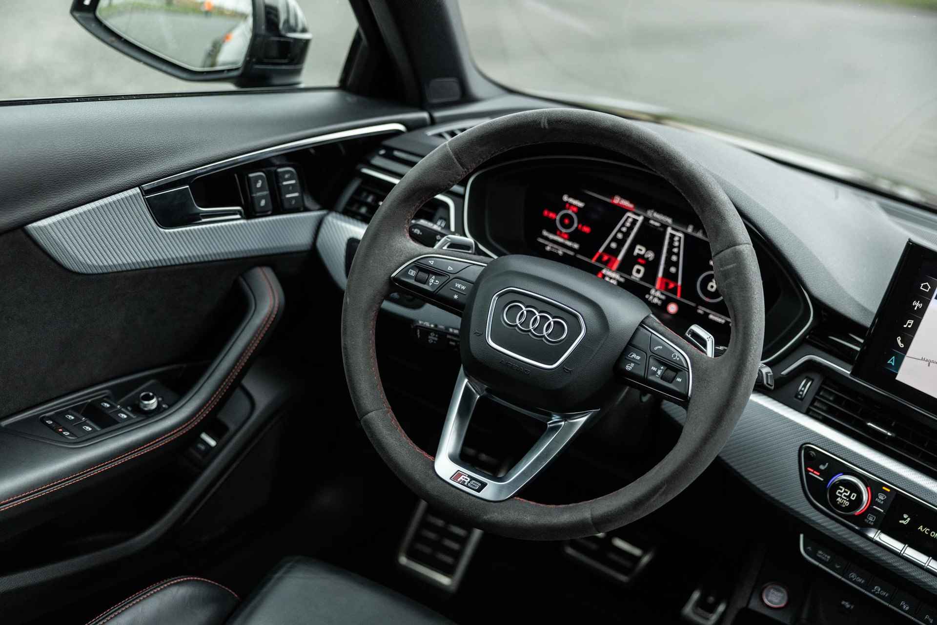 Audi RS4 Avant 2.9 TFSI RS 4 quattro competition | RS zetels | B&O | 360 camera | Panoramadak | 451pk | Alcantara Stuurwiel | - 13/66