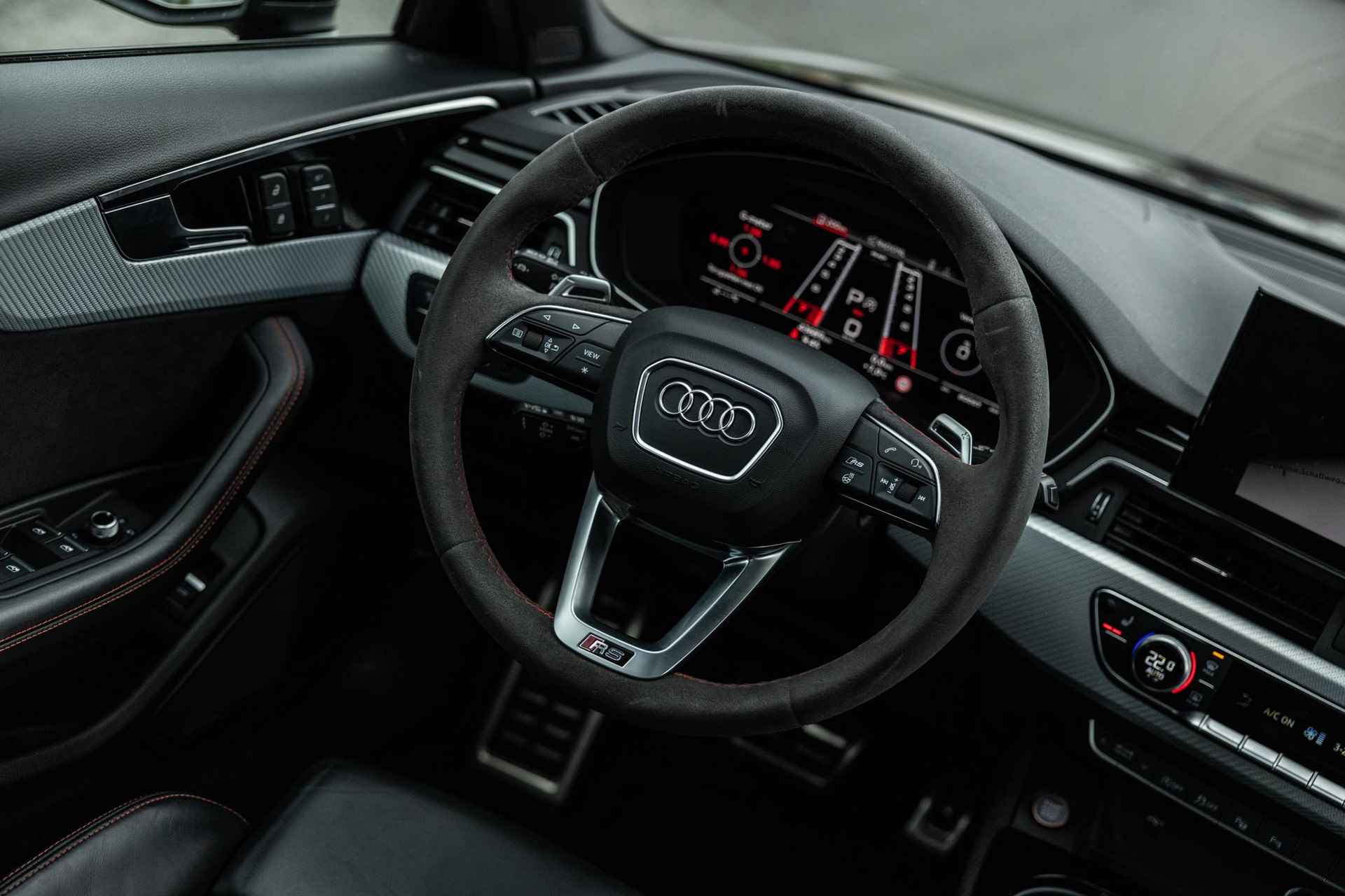 Audi RS4 Avant 2.9 TFSI RS 4 quattro competition | RS zetels | B&O | 360 camera | Panoramadak | 451pk | Alcantara Stuurwiel | - 15/66