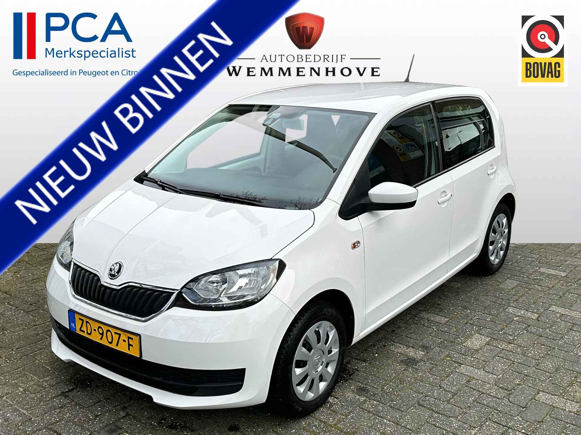 Škoda Citigo 1.0 Greentech Ambition Auromaat/Airco/CV/Navi voorb/5-Drs - 1/29