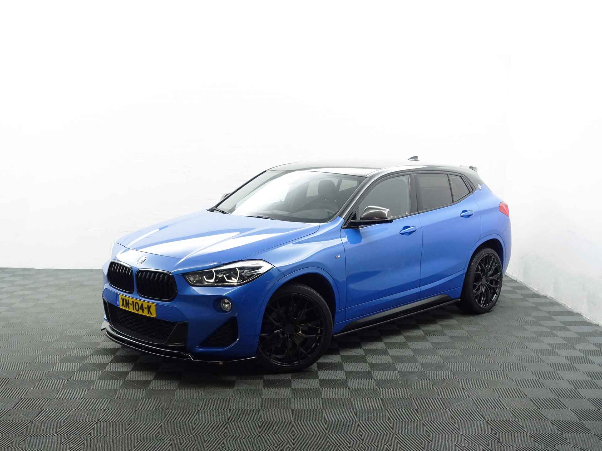 BMW X2 sDrive20i M Performance Aut- Competition Package, Xenon Led, Carbon, Head Up, Sfeerverlichting, Park Assist - 34/48