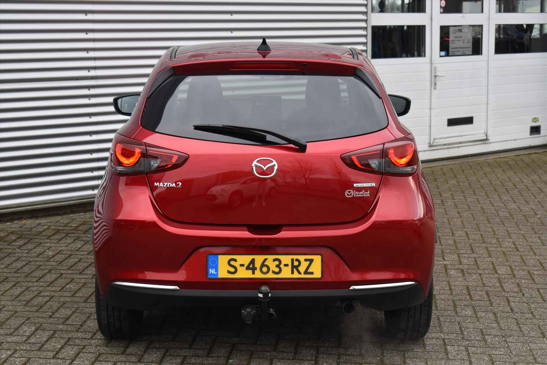 MAZDA 2 1.5 SKYACTIV-G 90PK Sportive | 1e eig. | NL auto | Navi | Camera | Trekhaak | LED | Dealeronderhouden | Incl. BOVAG garantie, beurt etc.. - 11/29