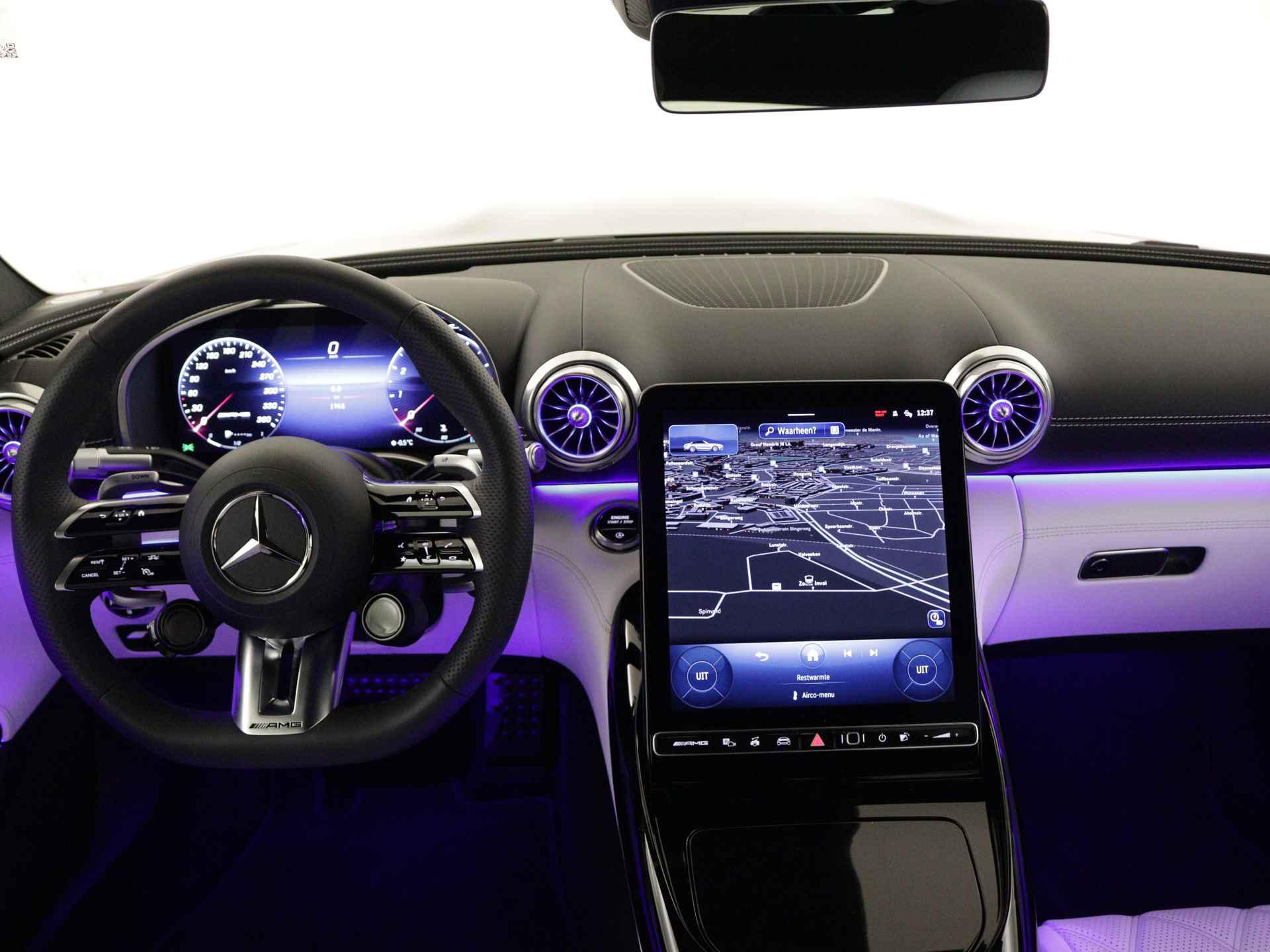Mercedes-Benz SL-Klasse Roadster 63 4MATIC+ | Magic vision control | AMG Track Pace | AMG Nightpakket | Head-up display |  Burmester Surround Sound systeem | Rijassistentiepakket plus |  High Performance keramisch composiet AMG remsysteem | - 30/46
